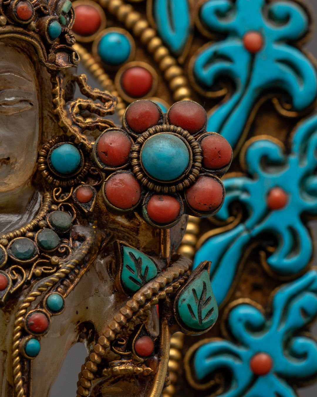 Avalokiteshvara Padmapani Statue | Stone Body