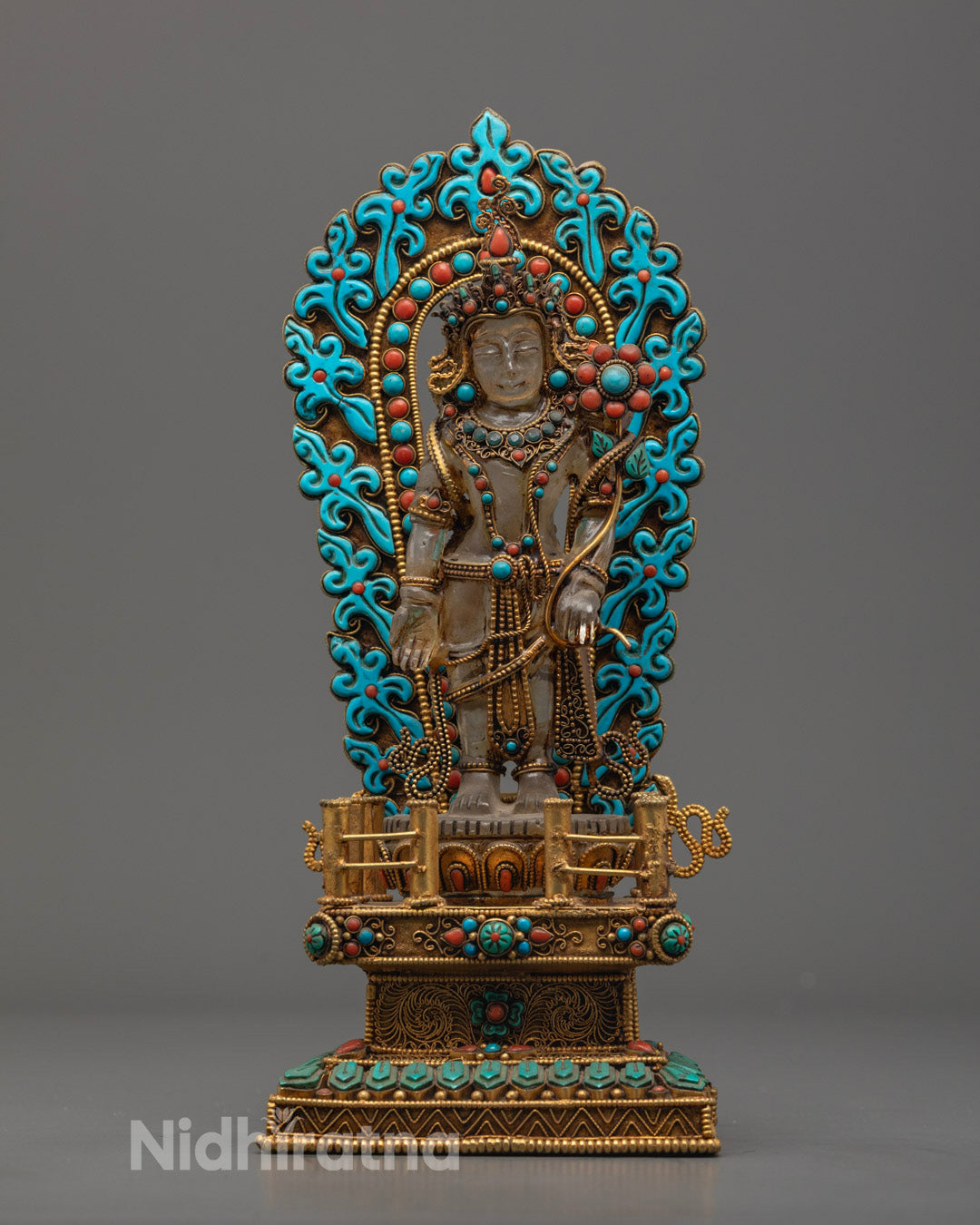 Avalokiteshvara Padmapani Statue | Stone Body
