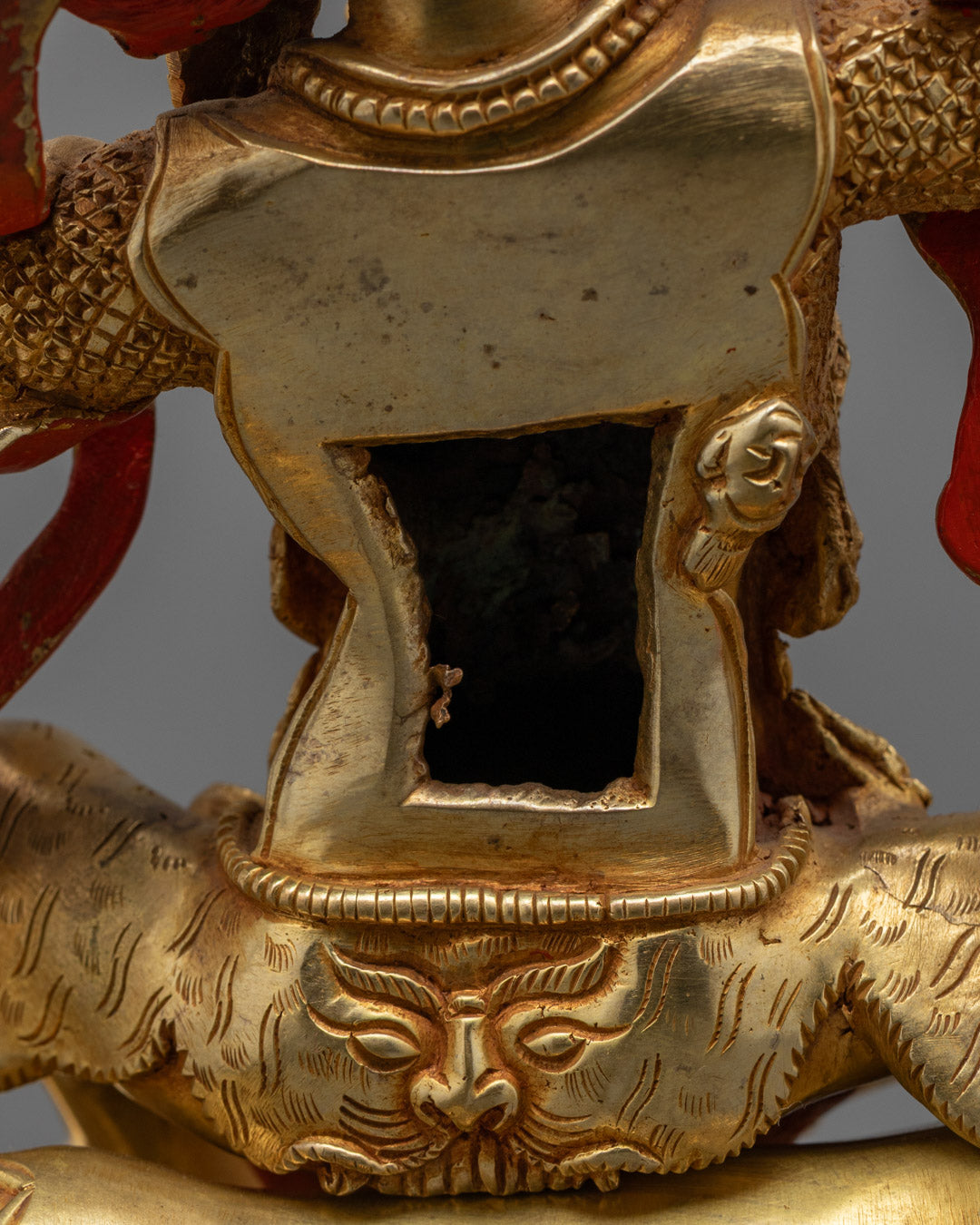 Authentic Palden Lhamo Sculpture | Handmade Tibetan Protector