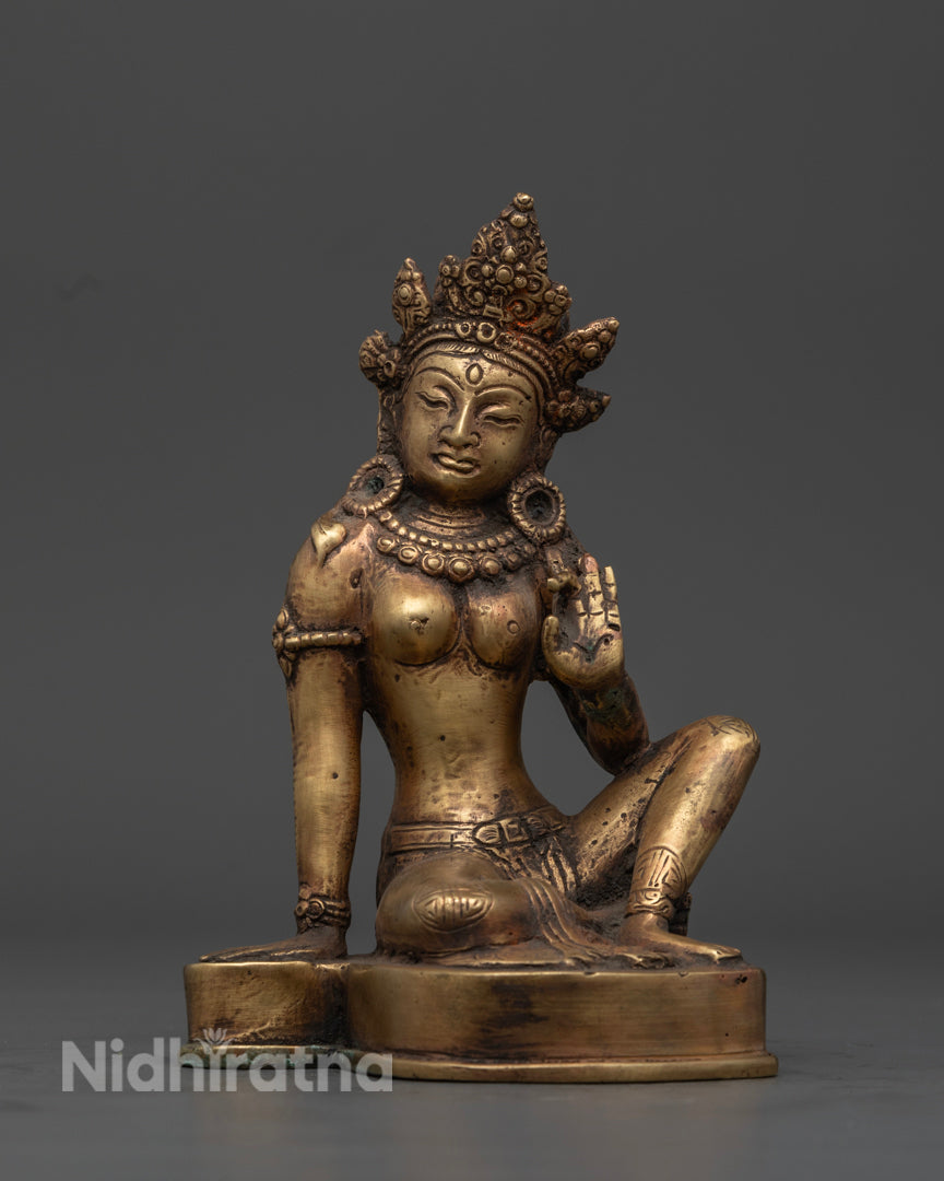 Bronze Parvati Statue | Handcrafted Hindu Goddess Sculpture