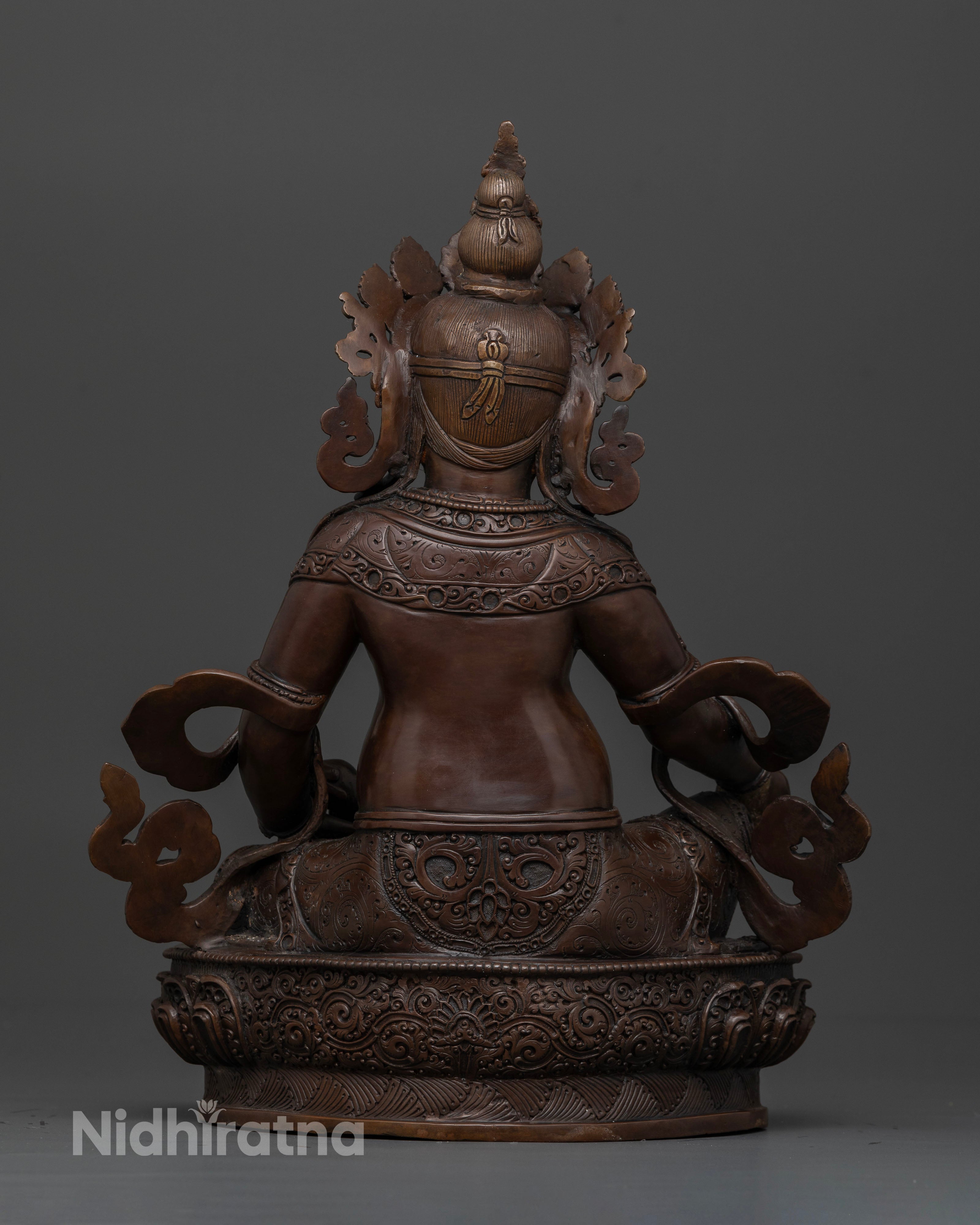 Sacred Dzambhala Statue: Blessings of Prosperity