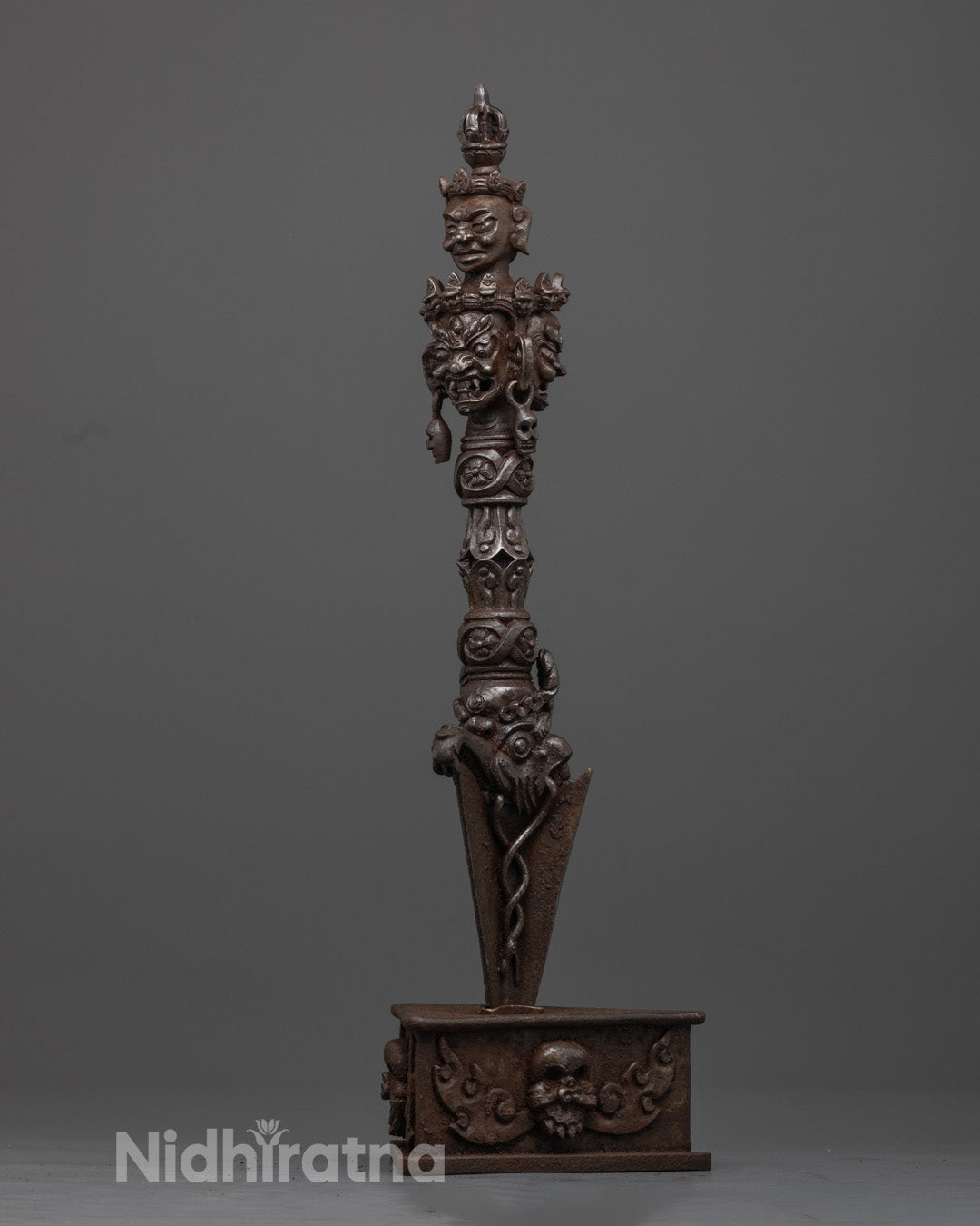 Authentic Iron Phurba from Nepal