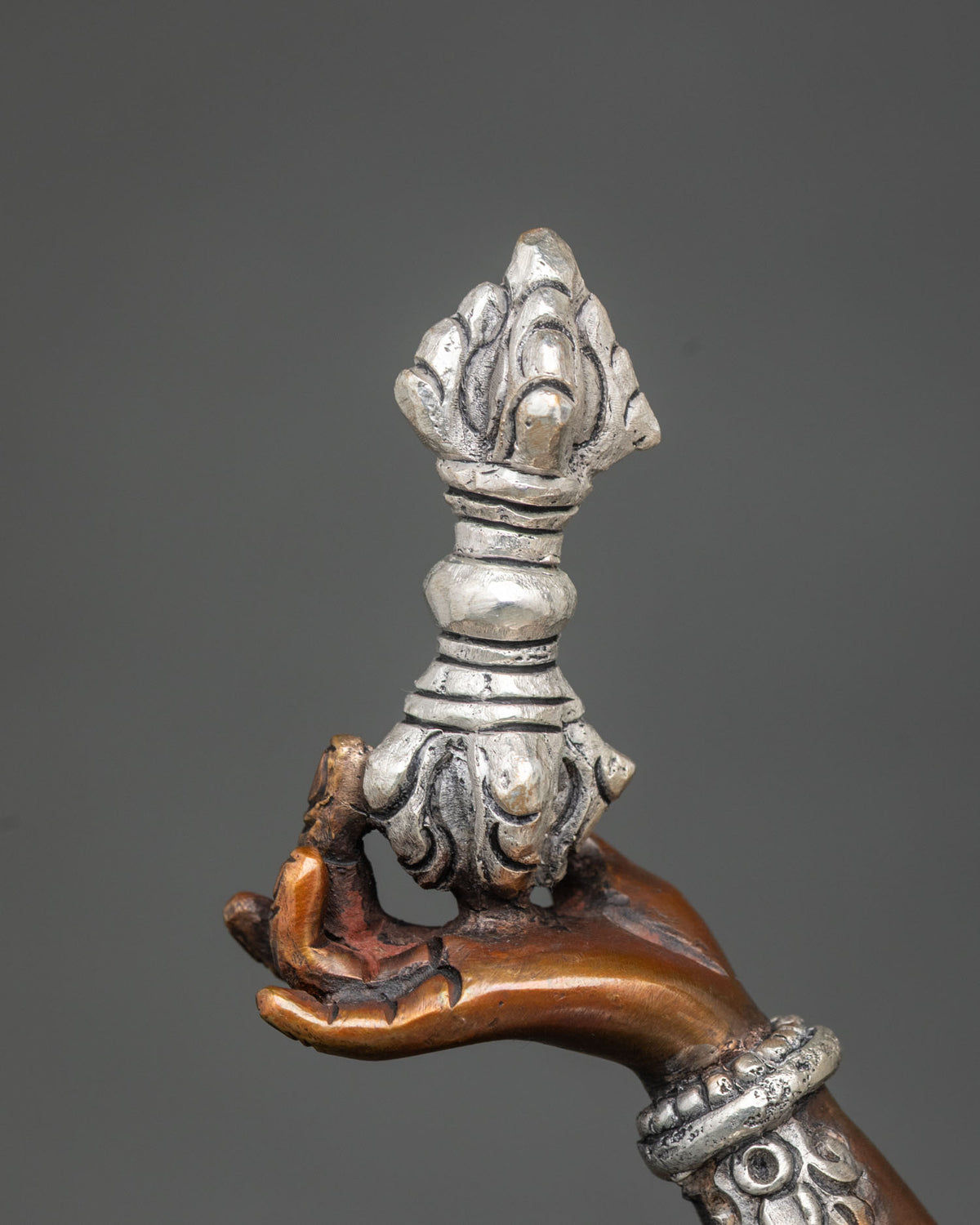 Oxidized Prajnaparamita Copper Statue – Perfection of Wisdom Sculpture