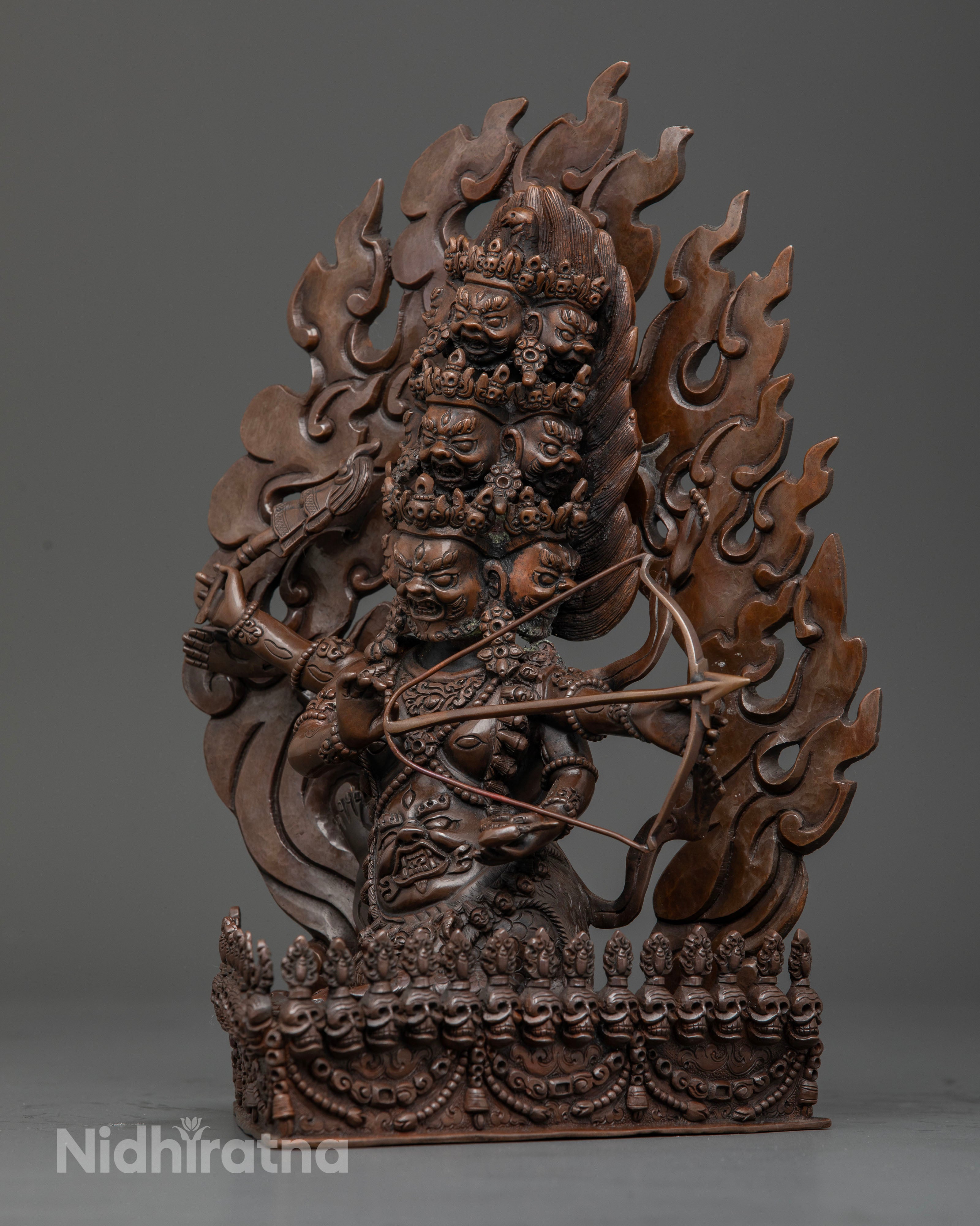 Trinity of Dharmapalasa: Icons of Strength and Protection