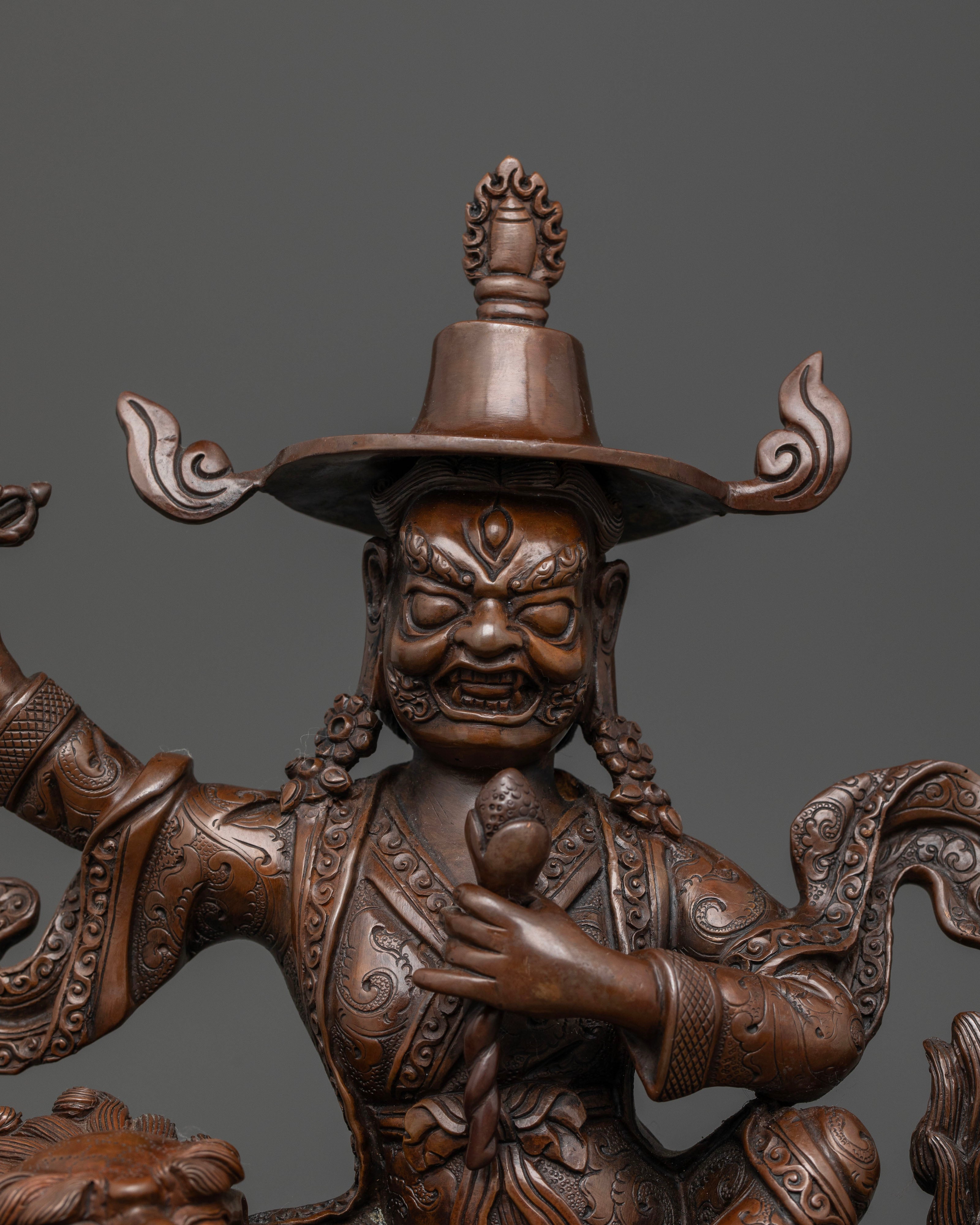 Trinity of Dharmapalasa: Icons of Strength and Protection