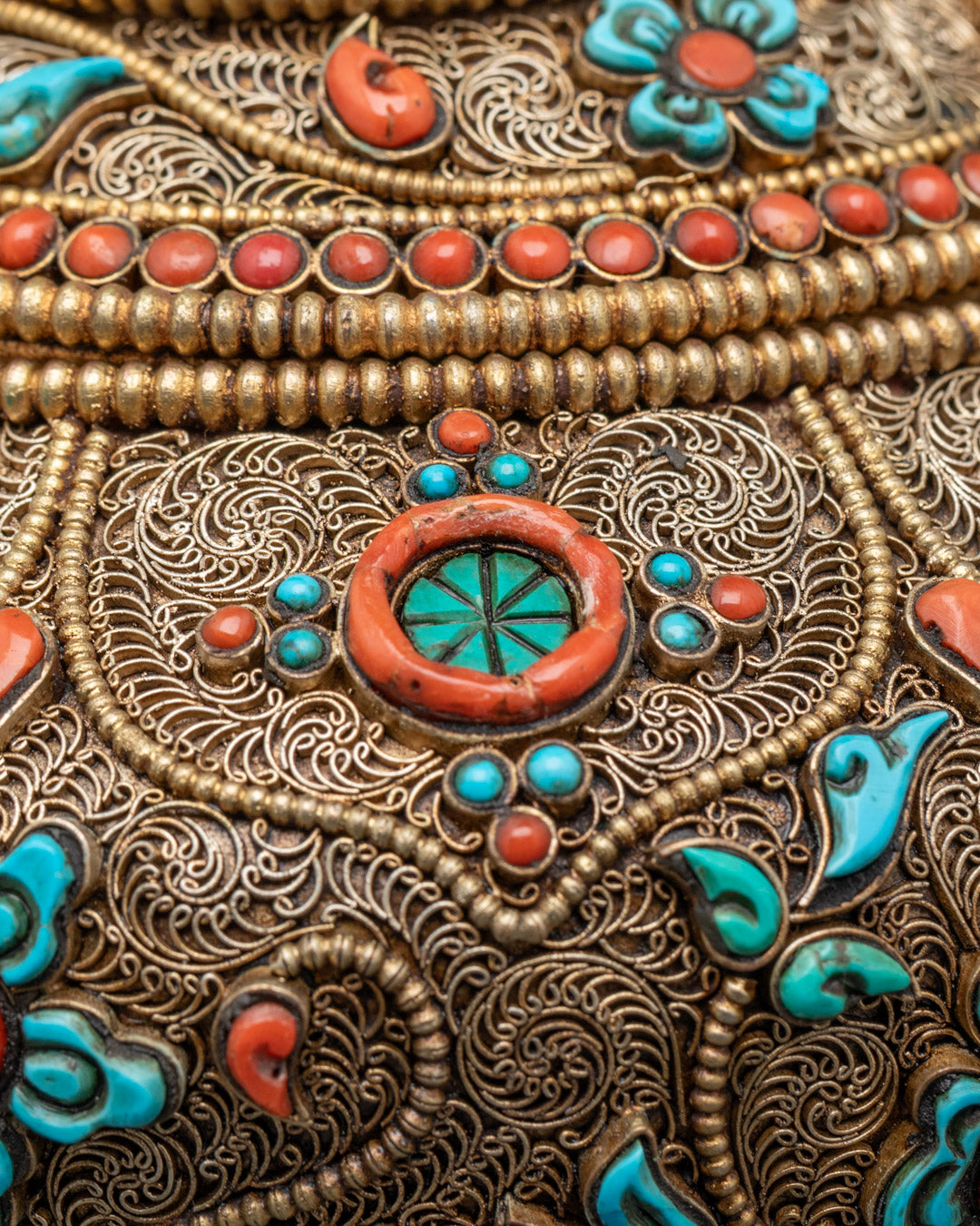 Tibetan Rice Bowl for Sacred Ceremonies | Crafted in Nepal