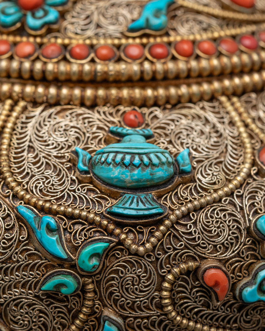 Tibetan Rice Bowl for Sacred Ceremonies | Crafted in Nepal