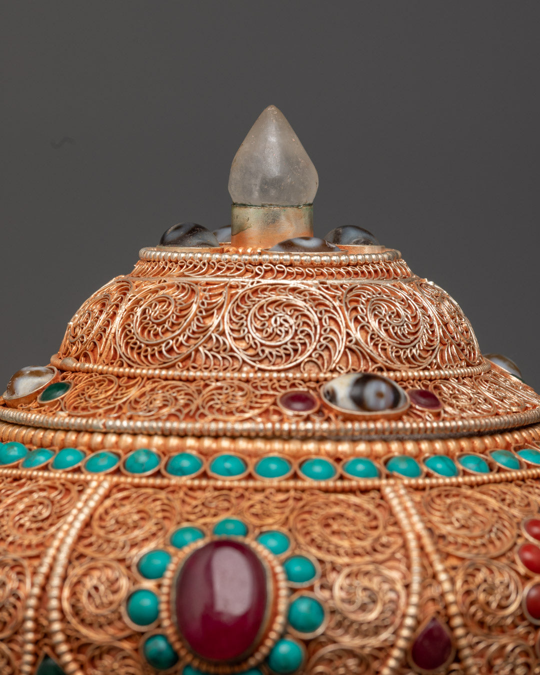 Decorative Nepalese Dhupur Pot