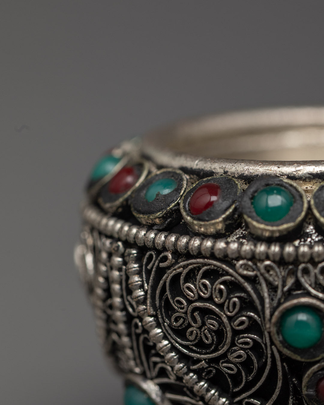 Silver Ricepot | Himalayan Sacred Art