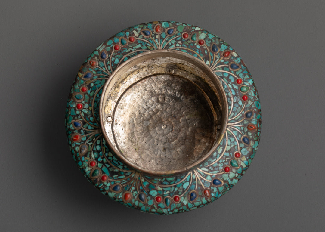 Hand-Made Buddhist Rice Pot Offering