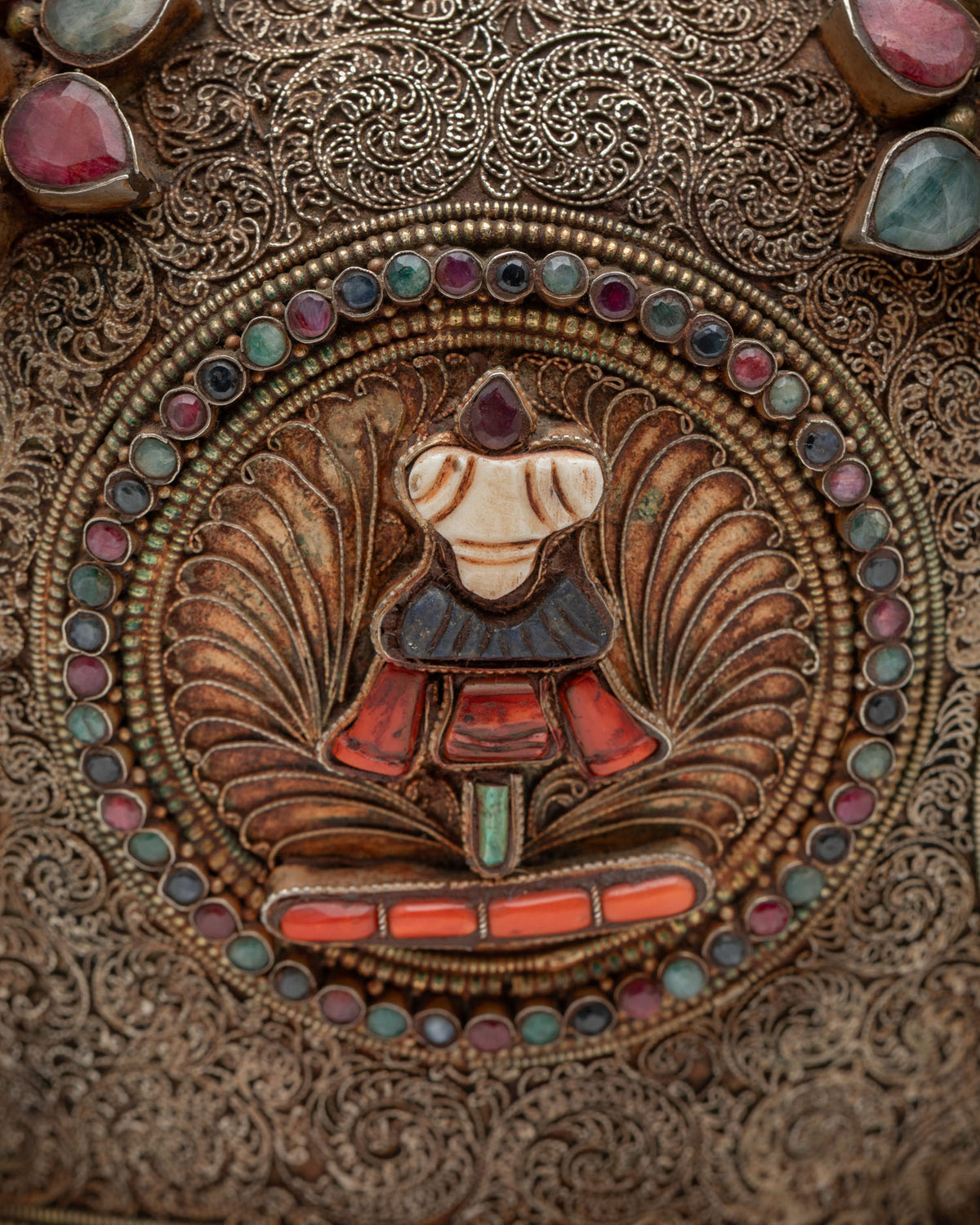 Traditional Rice Pot | Buddhist Ritual Rice Offering Vessel