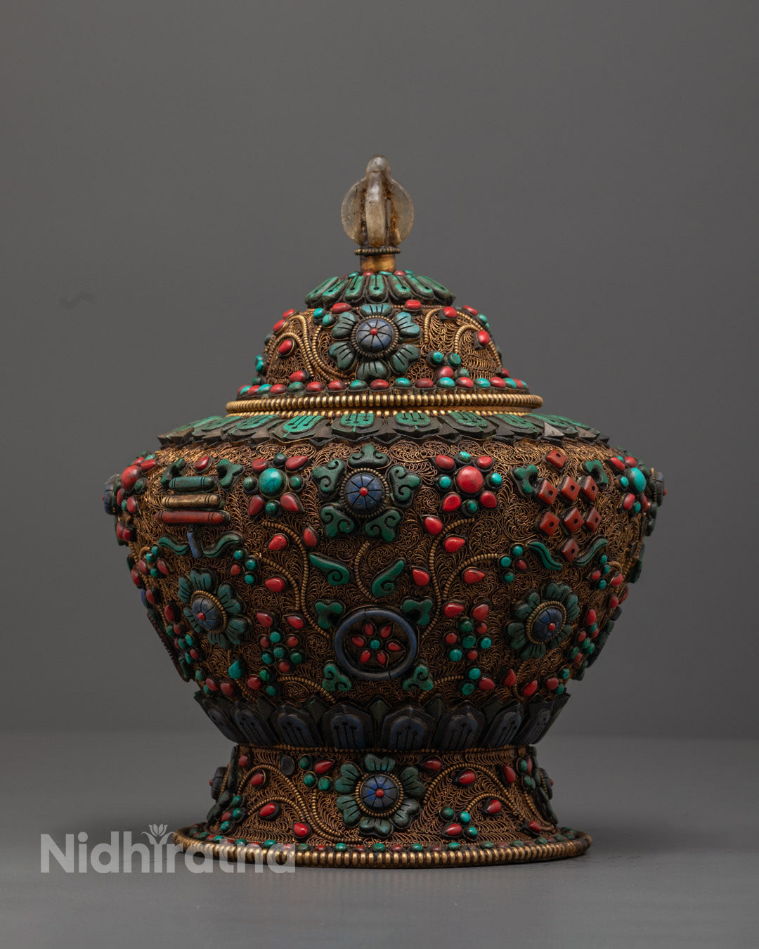 Tibetan Dhupur Rice Pot for Offerings