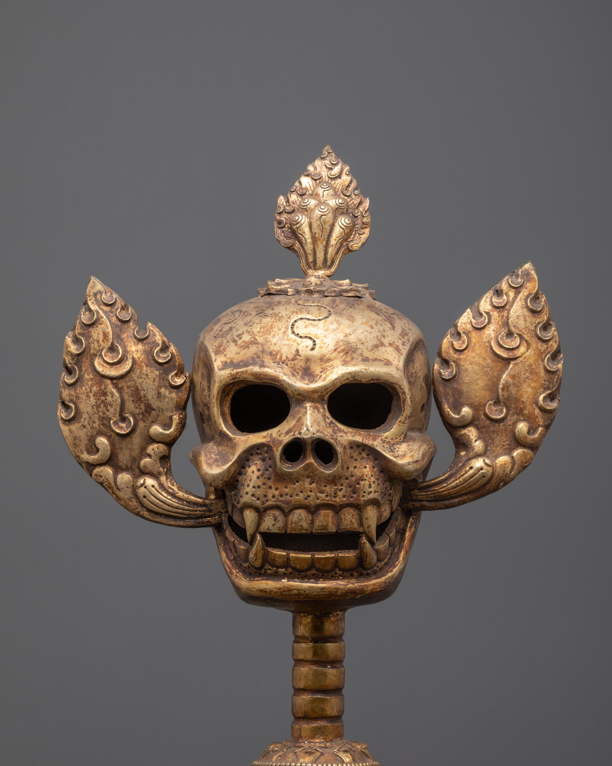 Sacred Citipati Skull Set | Handcrafted Buddhist Ritual Figures