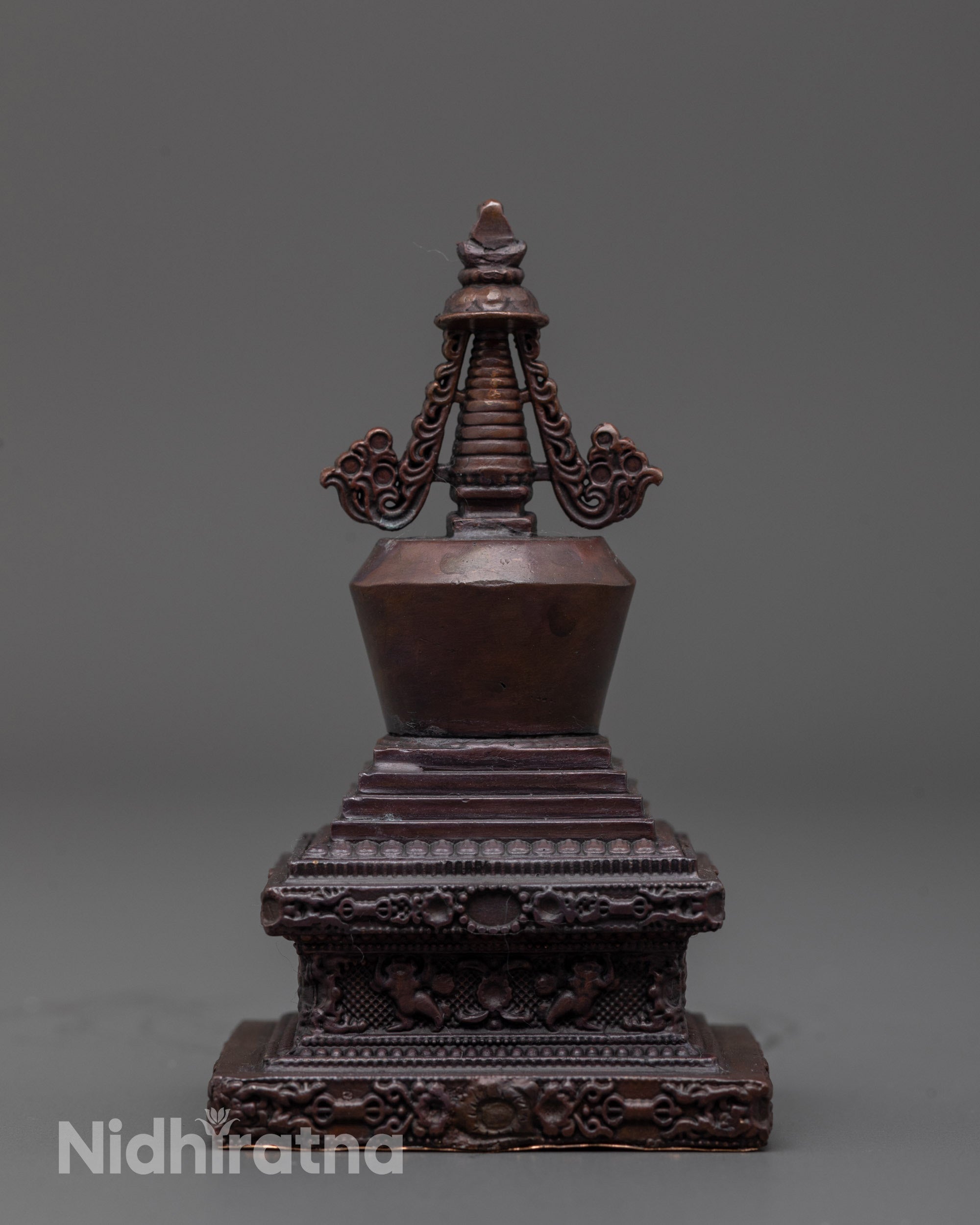 Shakyamuni Buddha Stupa | Handcrafted Nepalese Buddhist Stupa
