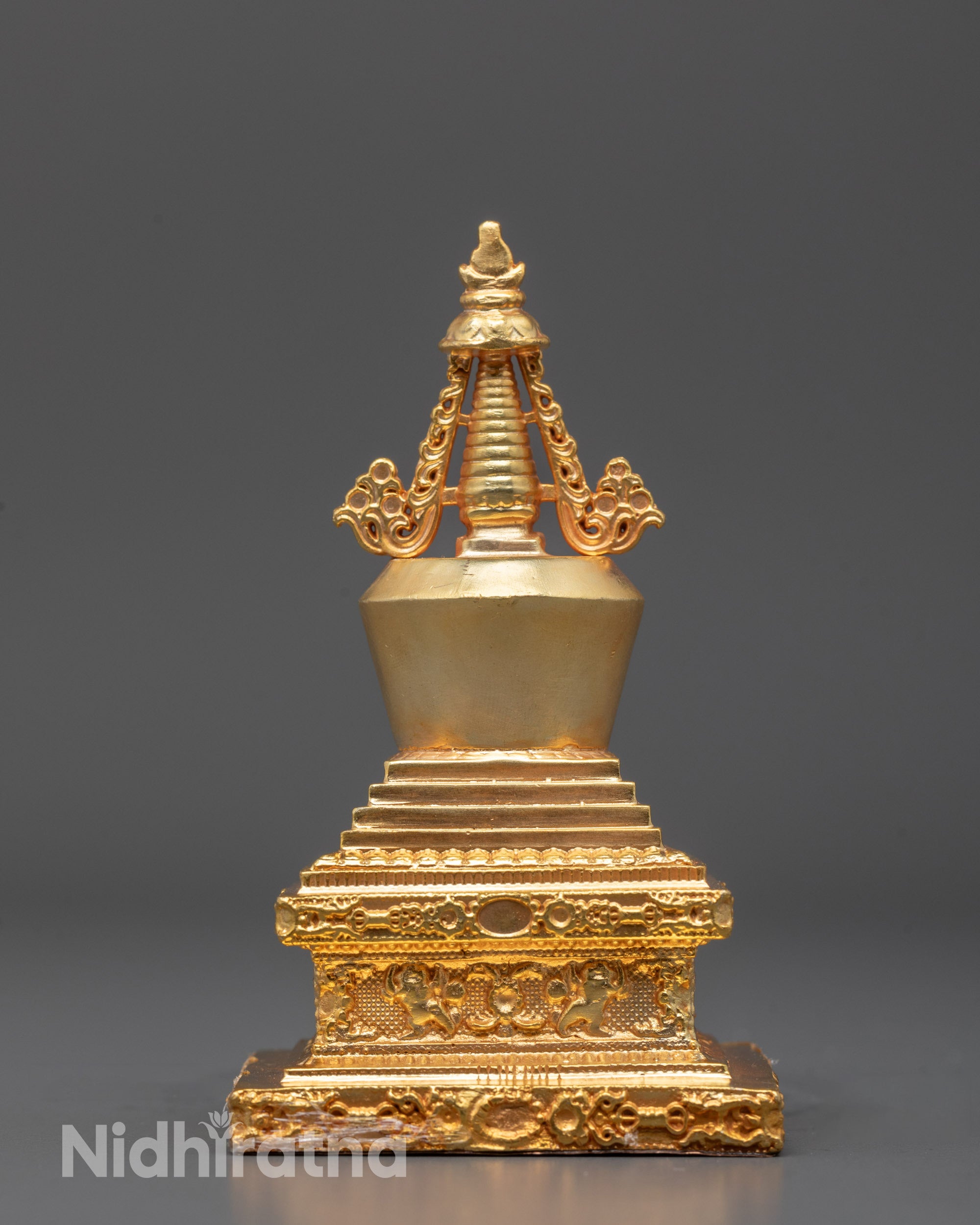 Shakyamuni Buddha Stupa | Meditation Room Temple Decor