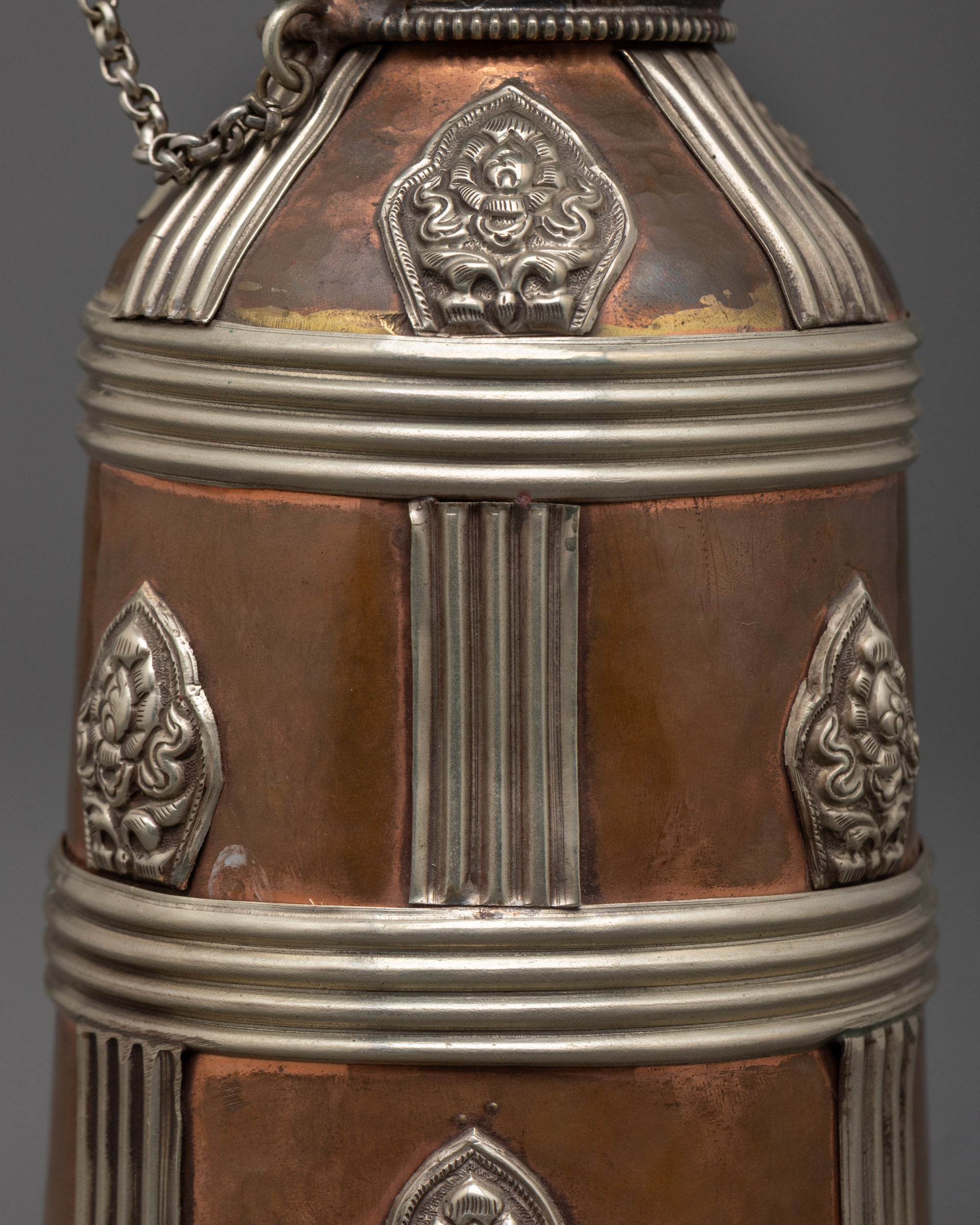 Artisan Copper Theki | Traditional Nepali Utensil