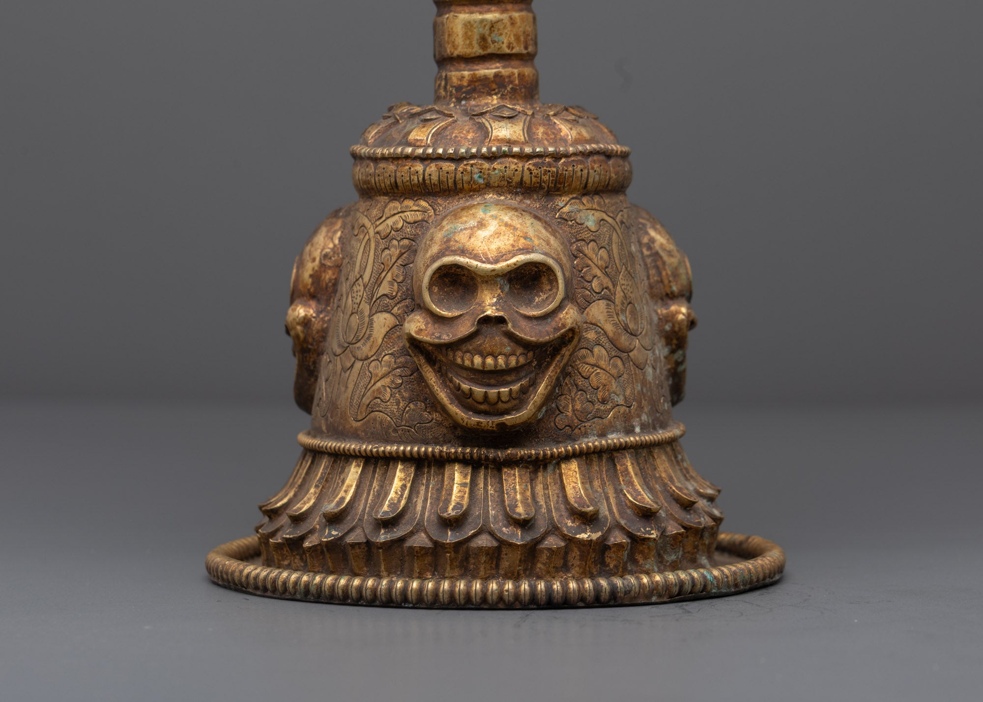 Sacred Citipati Skull Set | Handcrafted Buddhist Ritual Figures