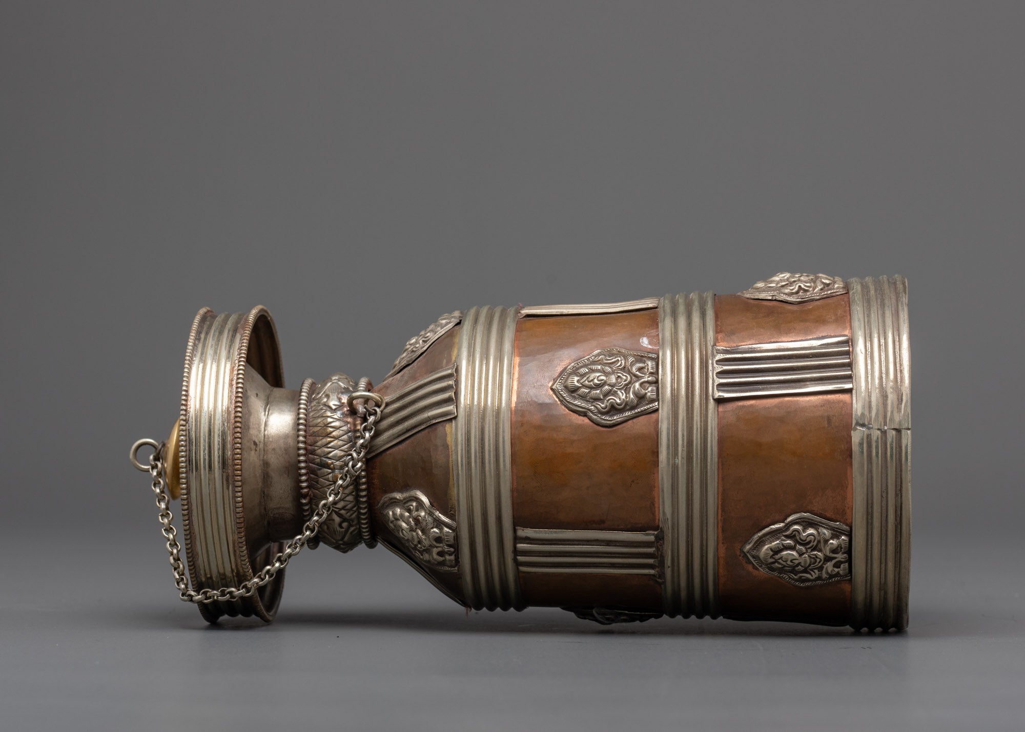 Artisan Copper Theki | Traditional Nepali Utensil