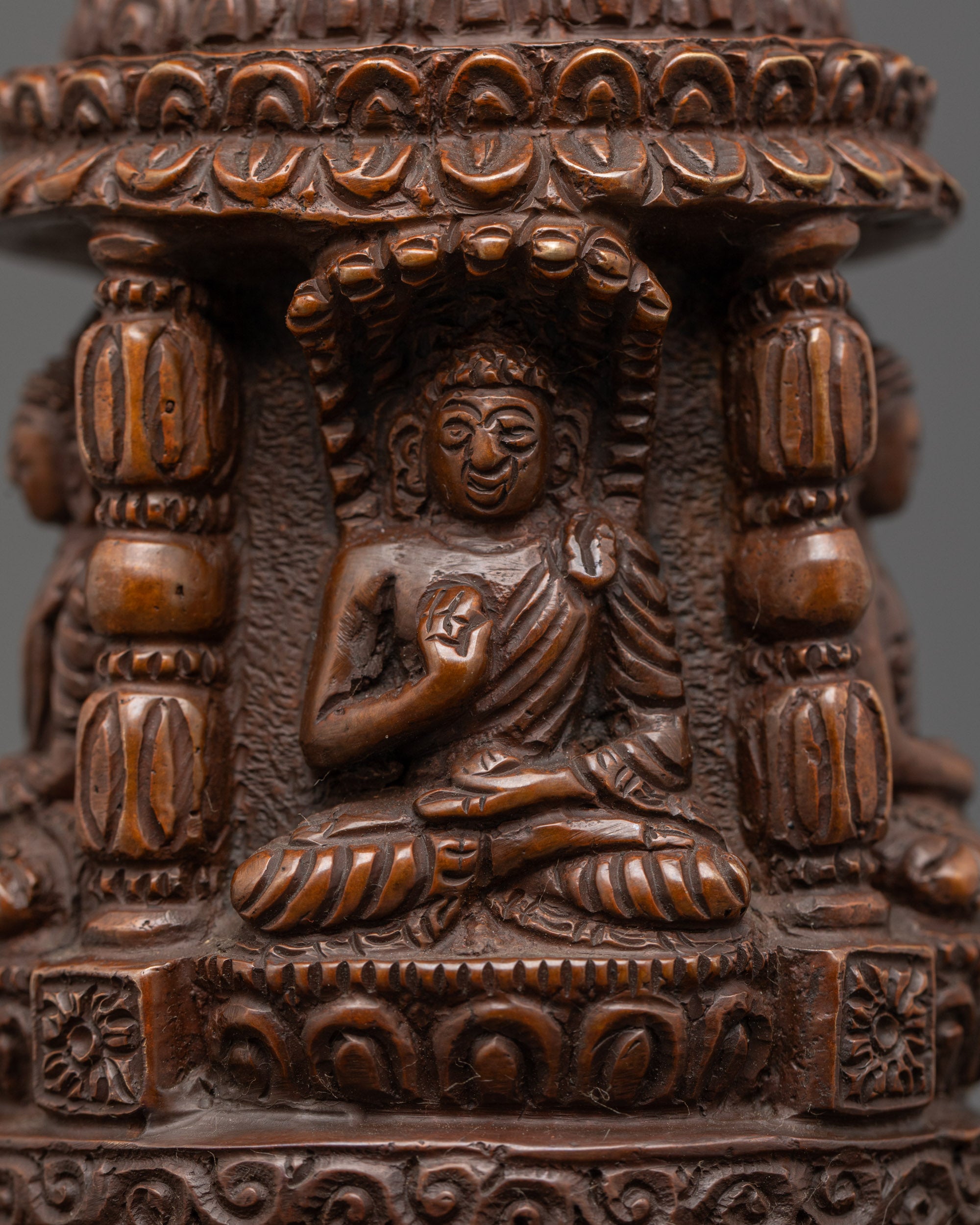 Traditional Buddhist Stupa | Handcrafted Buddhist Symbol
