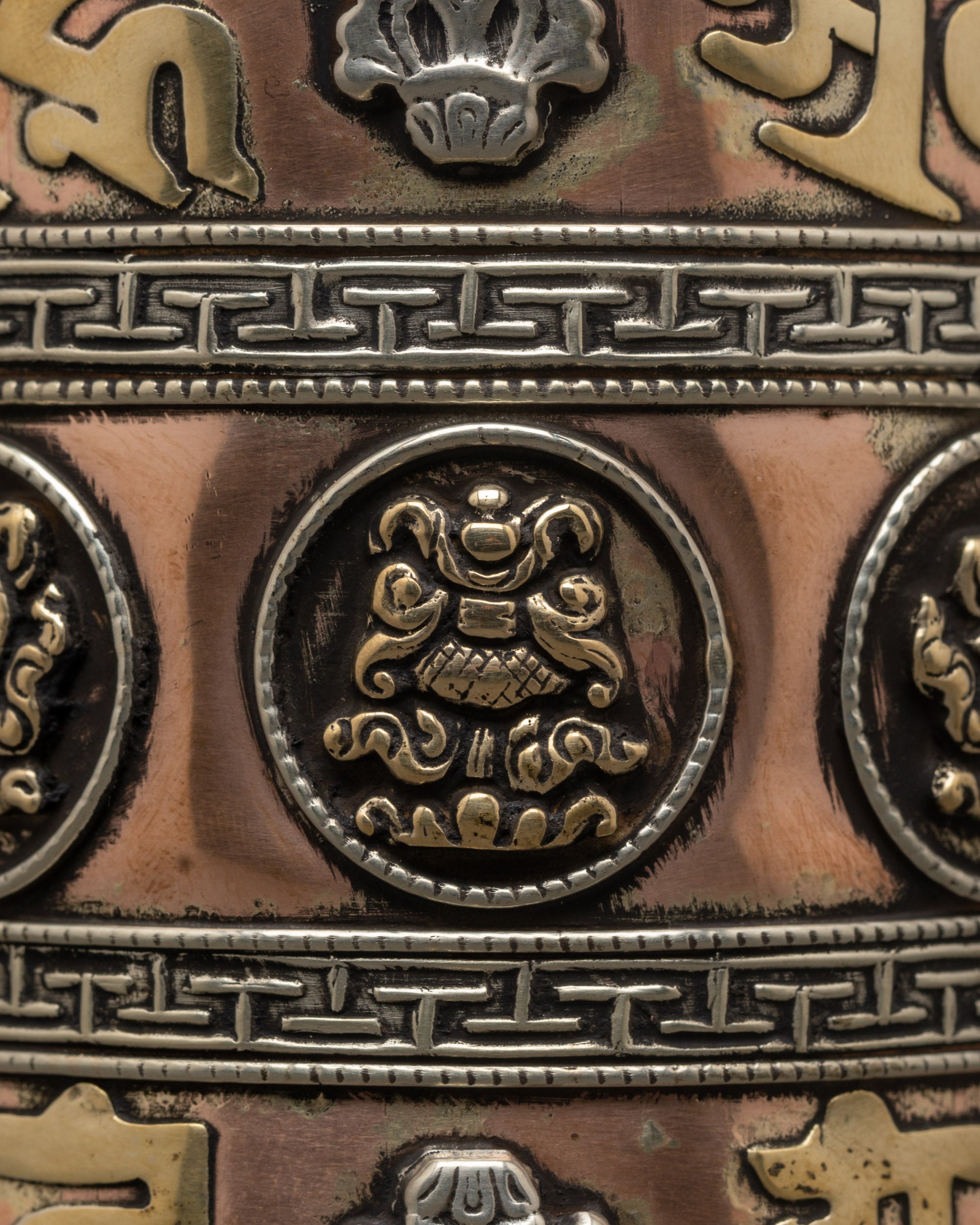 Mantra Prayer Wheel | Sacred Buddhist Spiritual Spinner Wheel