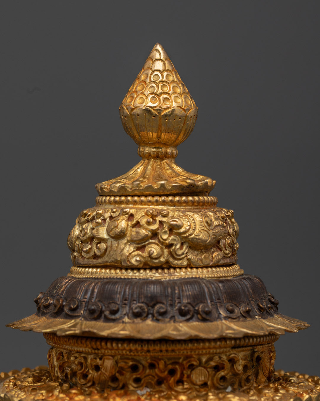 Handmade Buddhist Neshi Rice Pot from Nepal