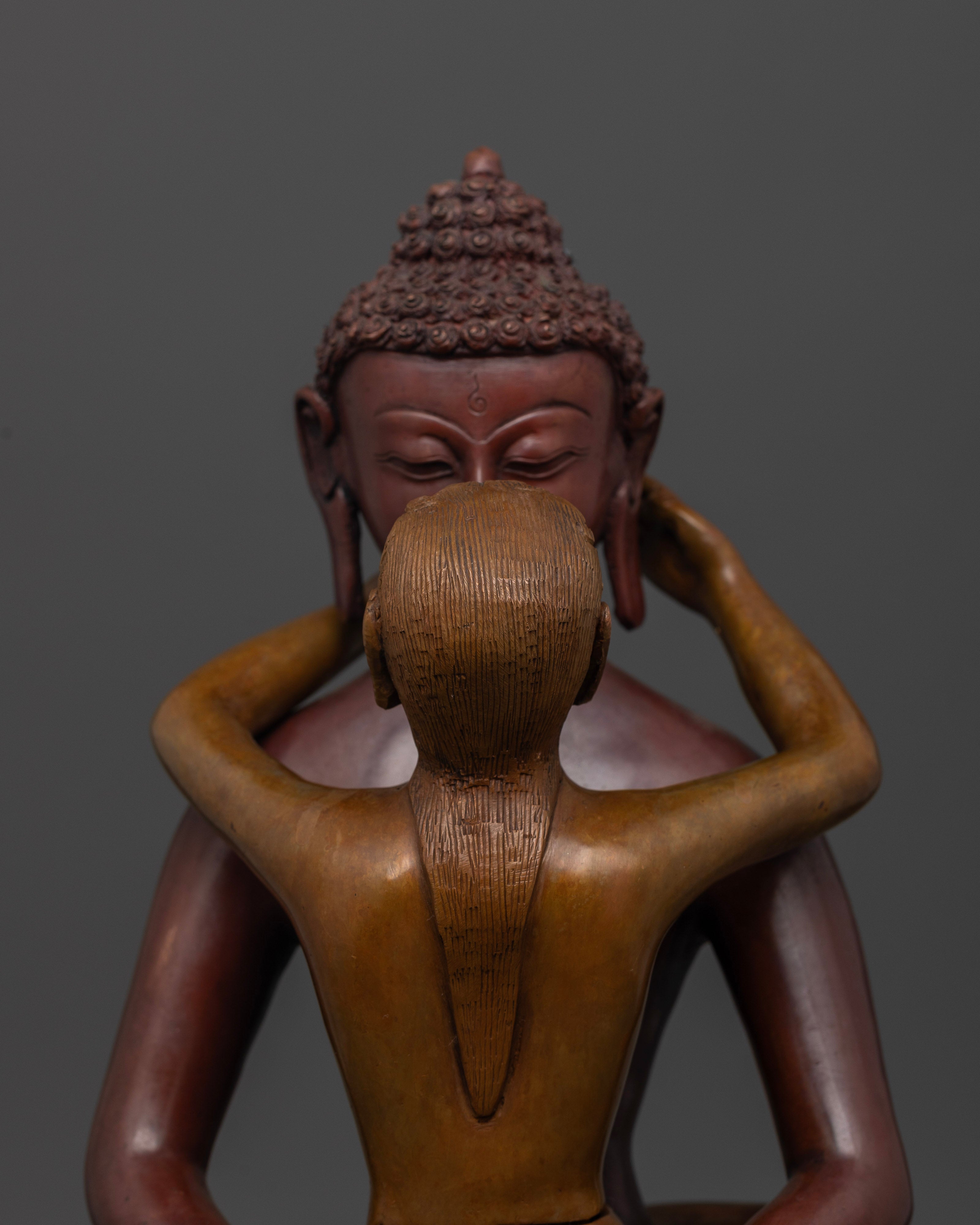 Discover Harmony and Wholeness with Samantabhadra and Consort Statue