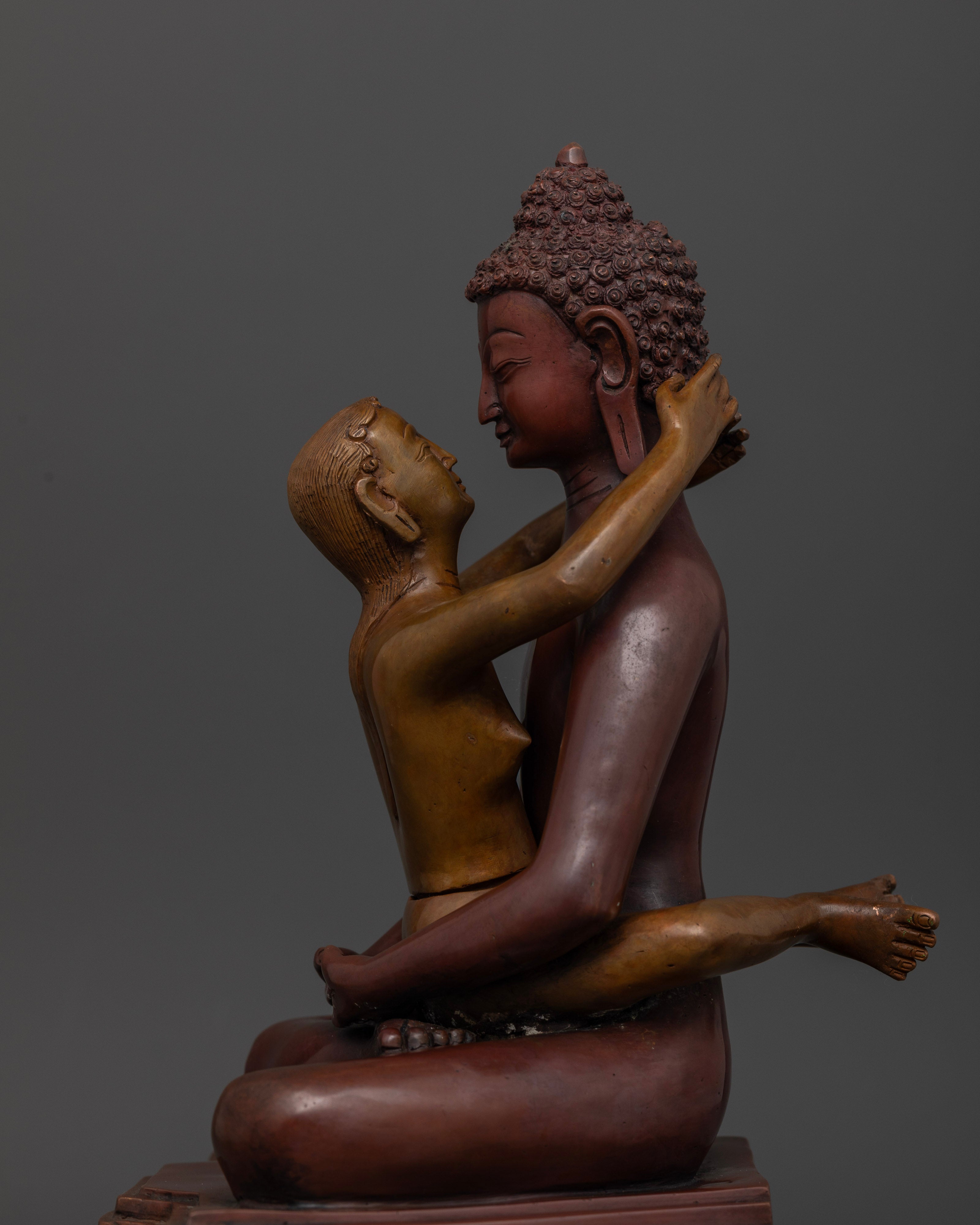 Discover Harmony and Wholeness with Samantabhadra and Consort Statue