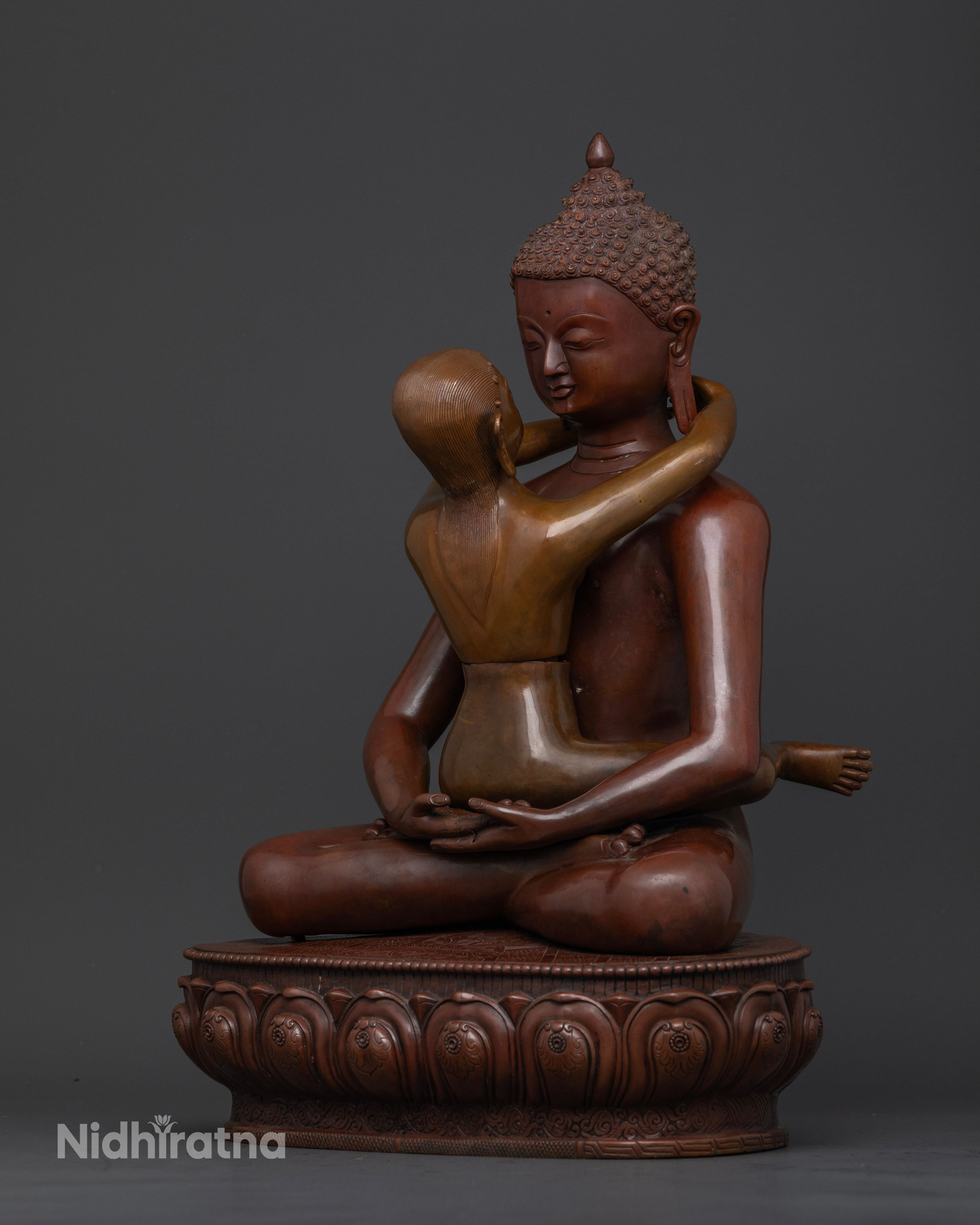 Elevate Your Space with a Samantabhadra and Consort Statue - Symbol of Unity and Harmony
