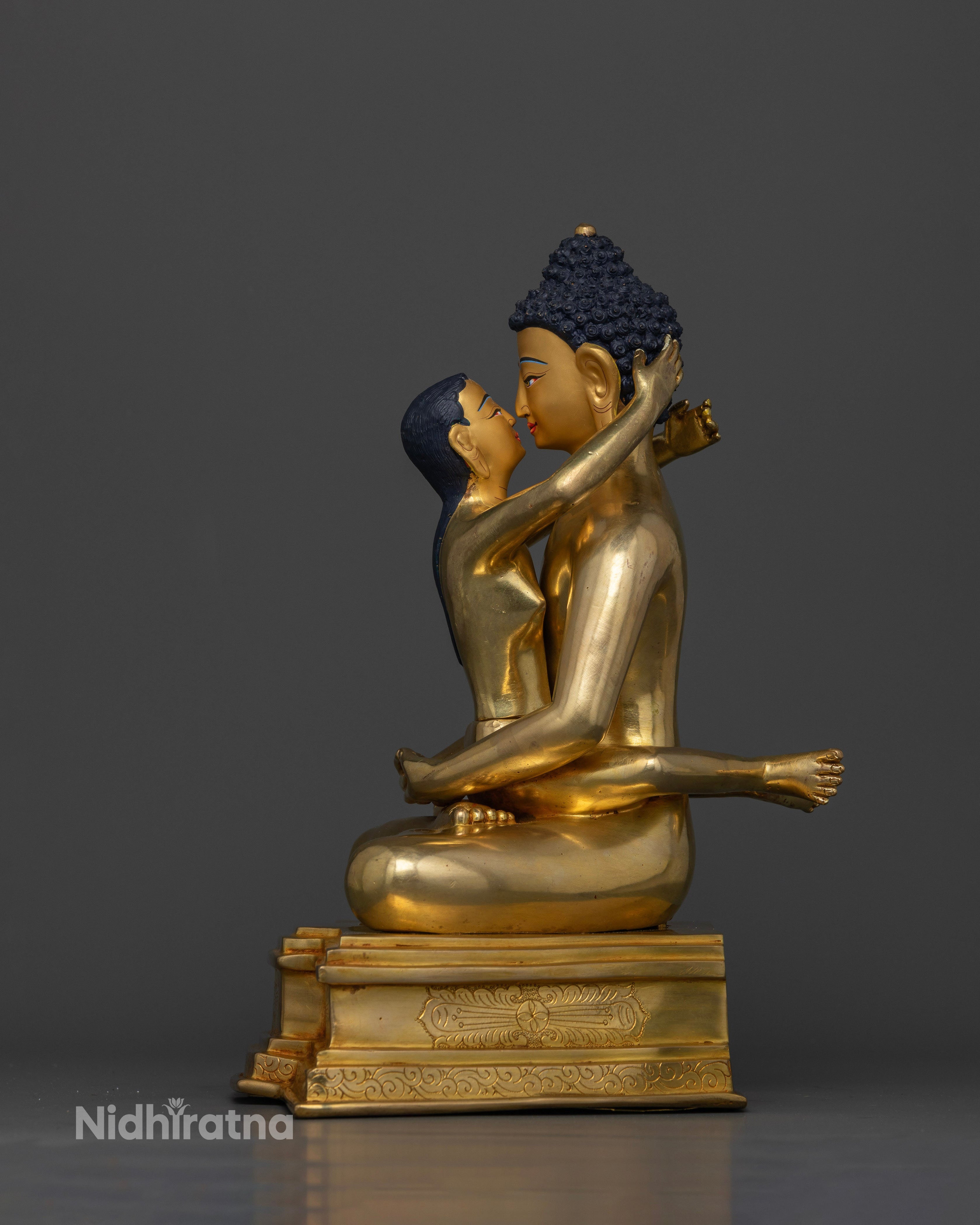 Samantabadra with Consort in Vajrayana Buddhism