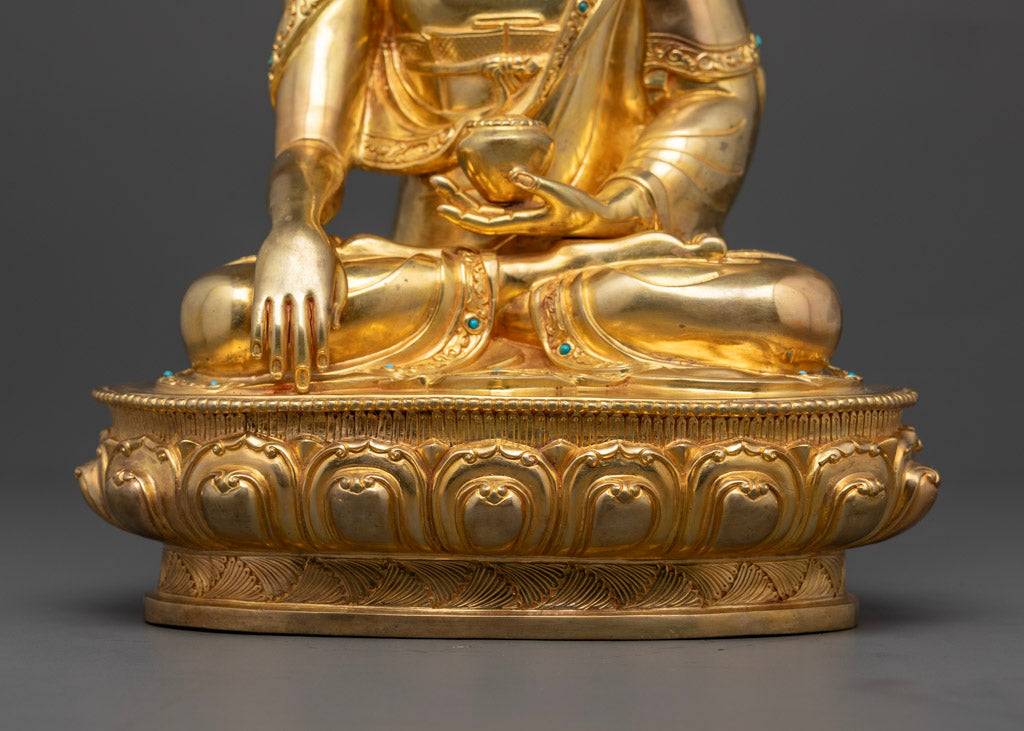 Shakyamuni Buddha Statue | Traditional Artwork of Nepal