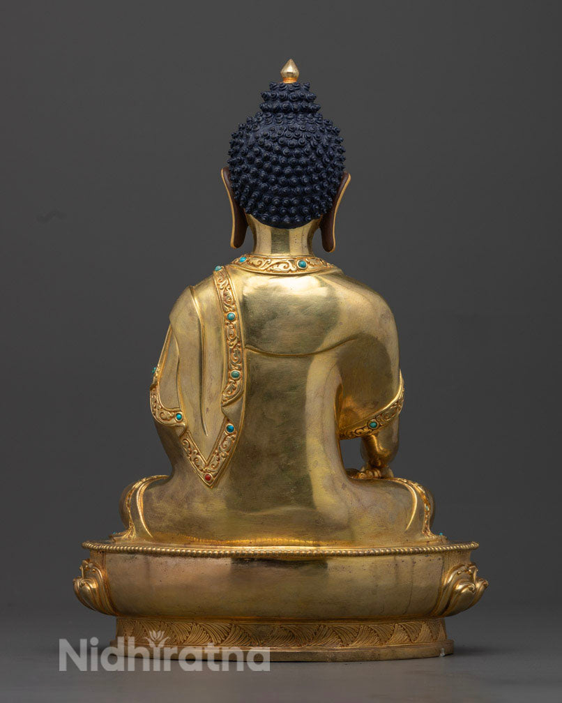 Shakyamuni Buddha Statue | Traditional Artwork of Nepal