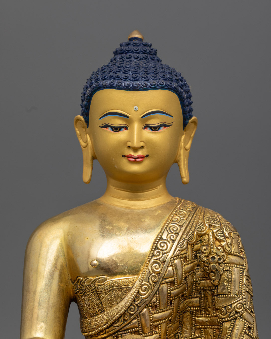 Nepalese Shakyamuni Buddha Statue | Premium Buddhist Art