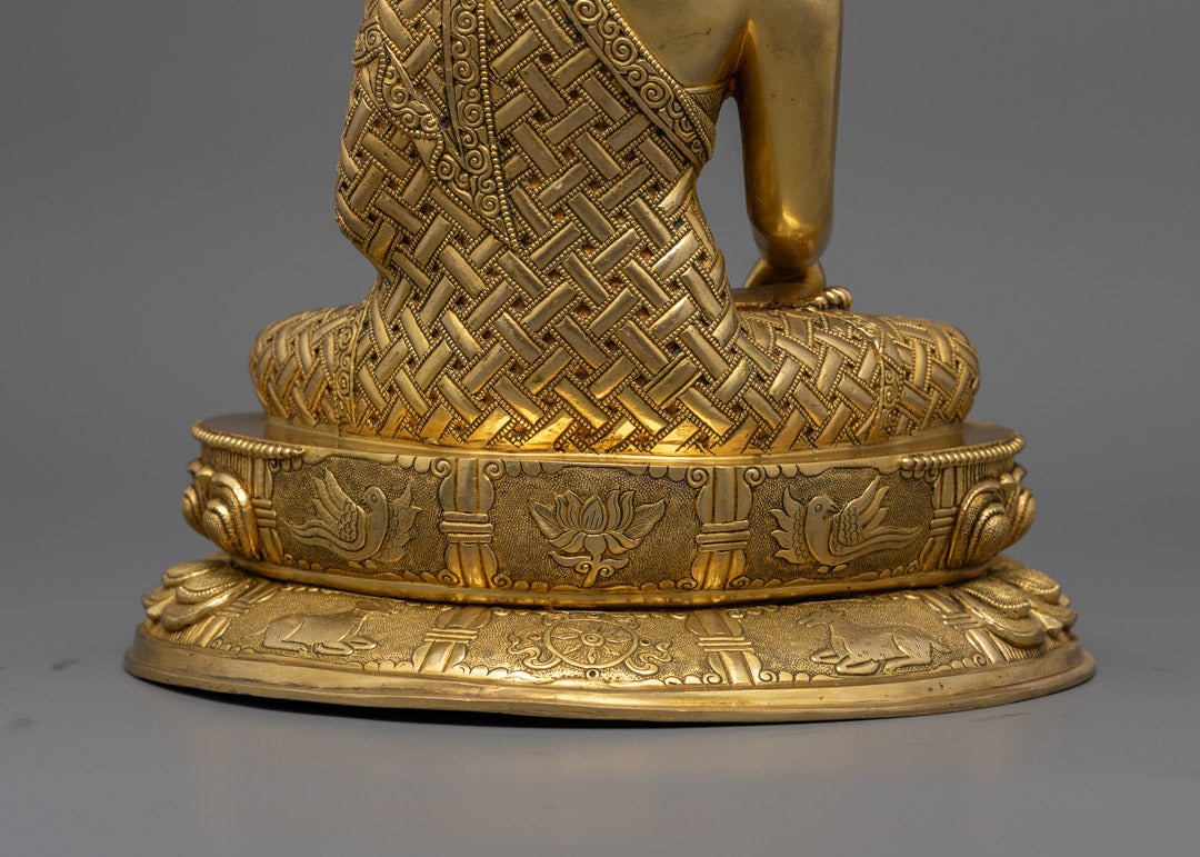 Nepalese Shakyamuni Buddha Statue | Premium Buddhist Art