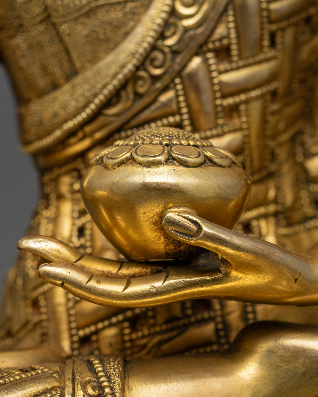 Nepalese Shakyamuni Buddha Statue | Premium Buddhist Art