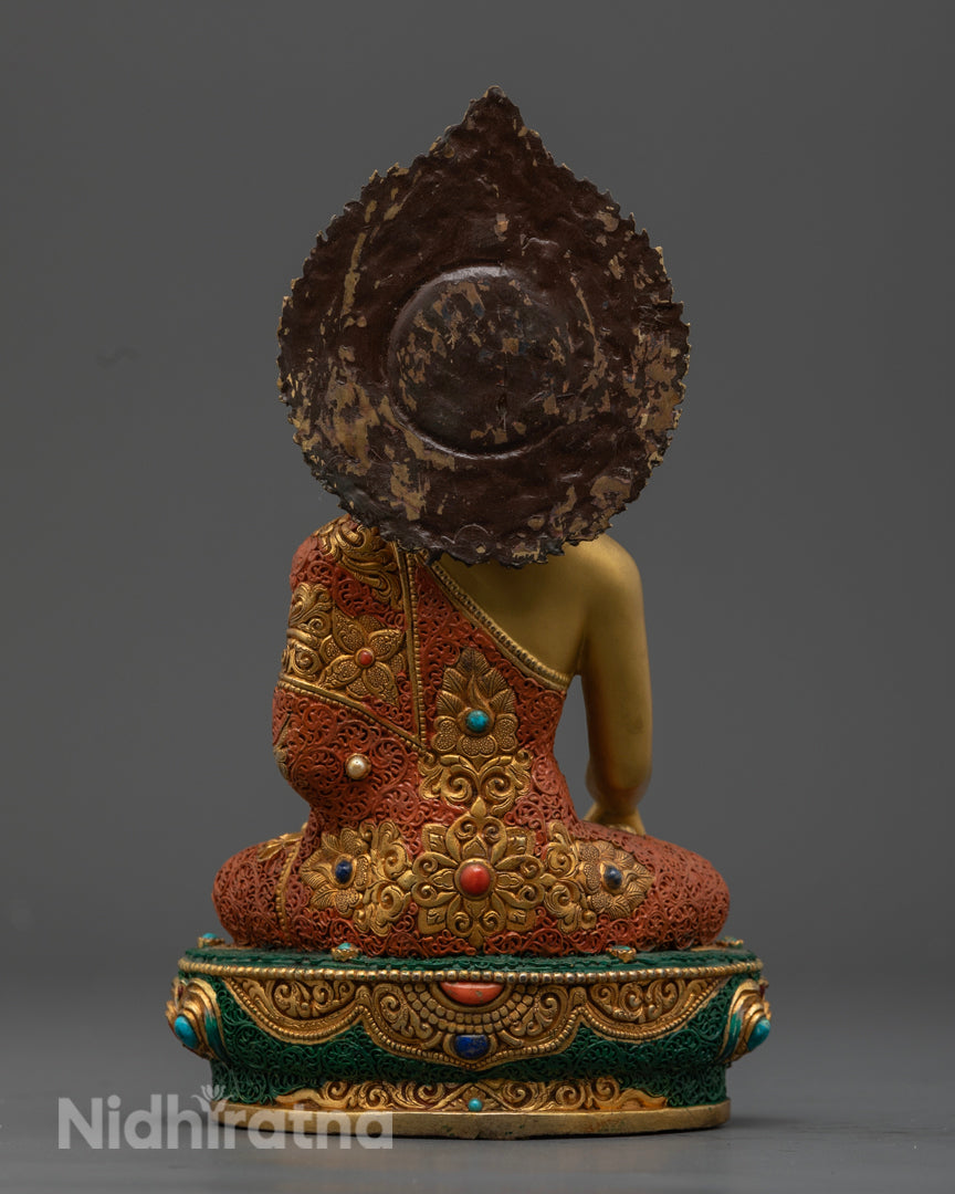 Vajrayana Shakyamuni Buddha Statue | Tibetan Art