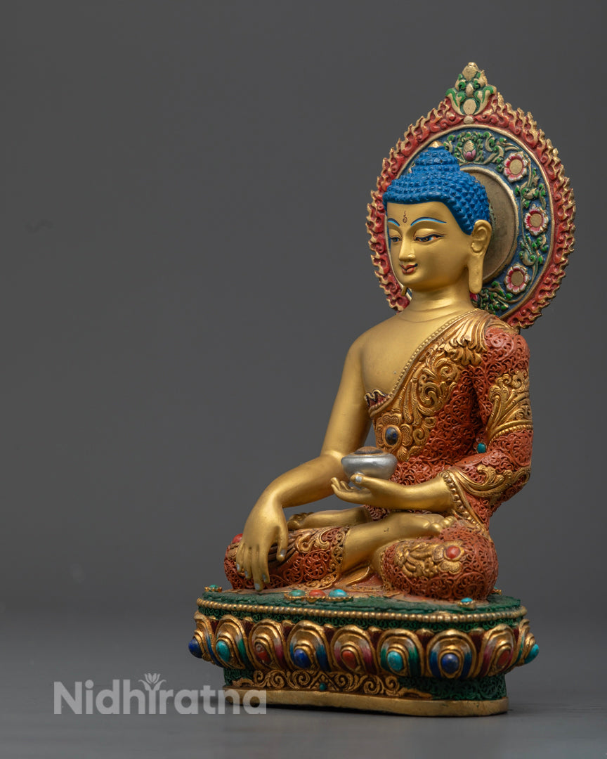 Vajrayana Shakyamuni Buddha Statue | Tibetan Art
