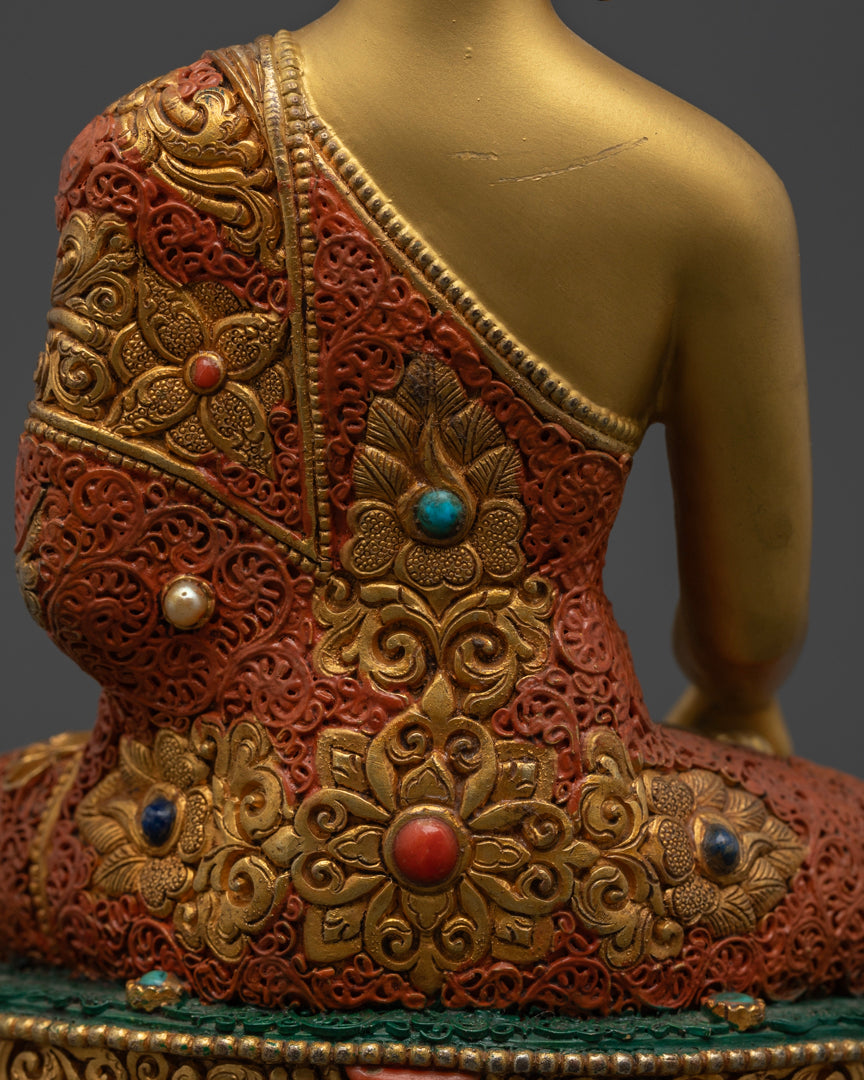 Vajrayana Shakyamuni Buddha Statue | Tibetan Art