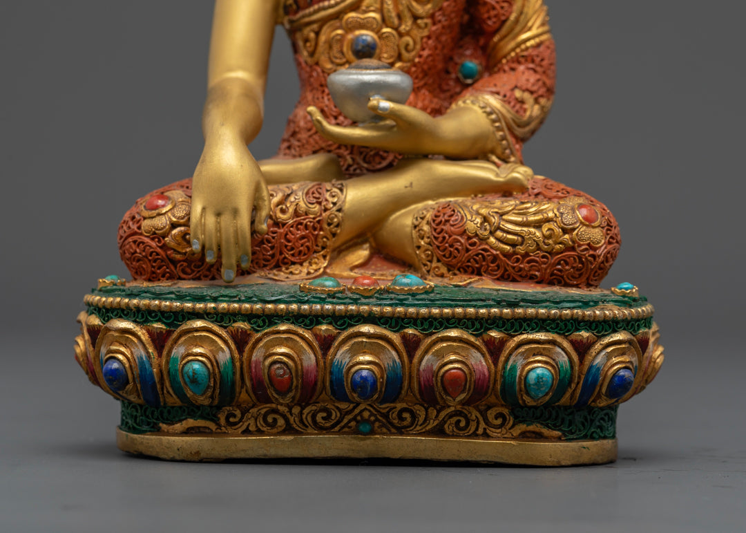 Vajrayana Shakyamuni Buddha Statue | Tibetan Art