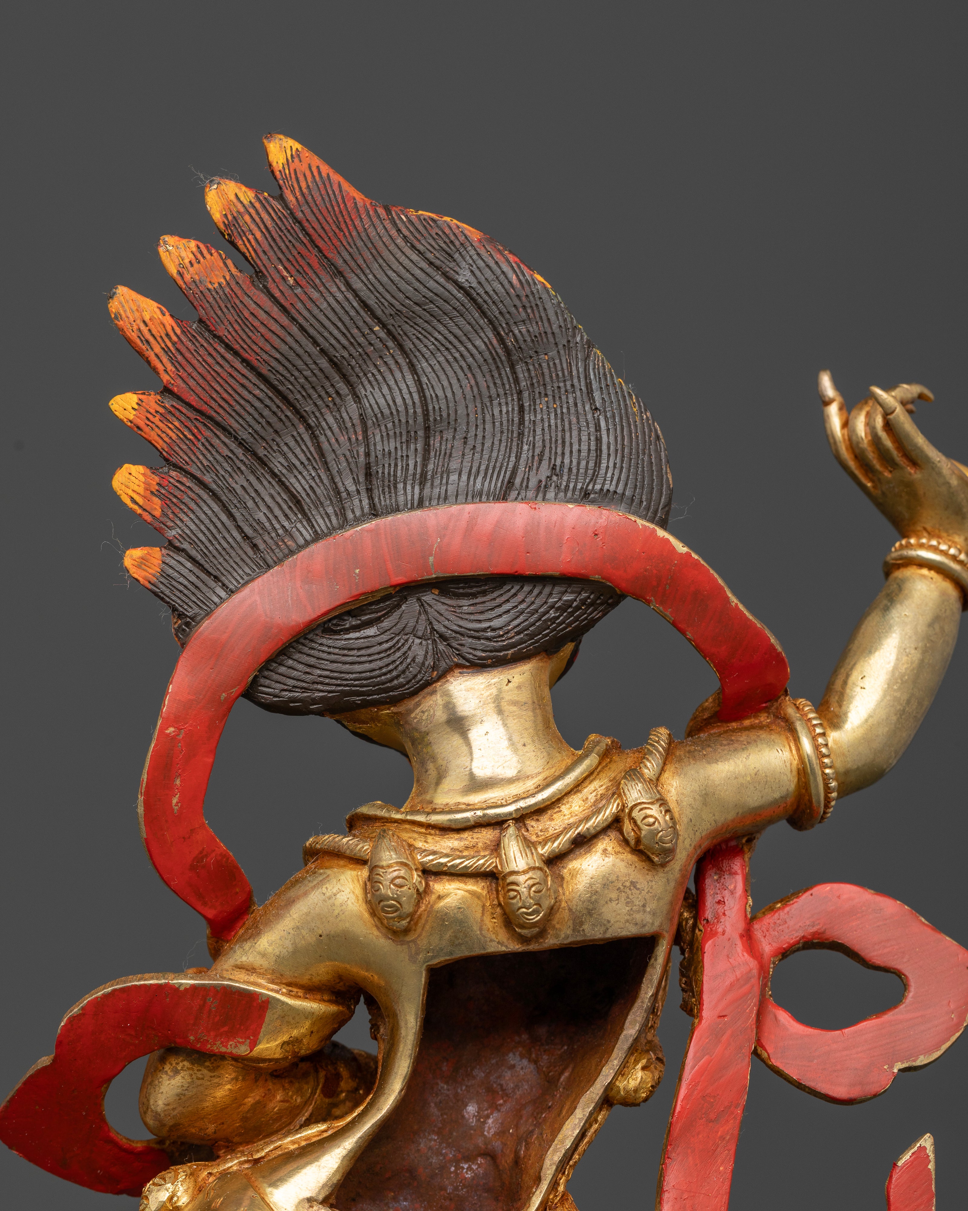 The Lion-Faced Guardian | Simha Mukha in Divine Majesty