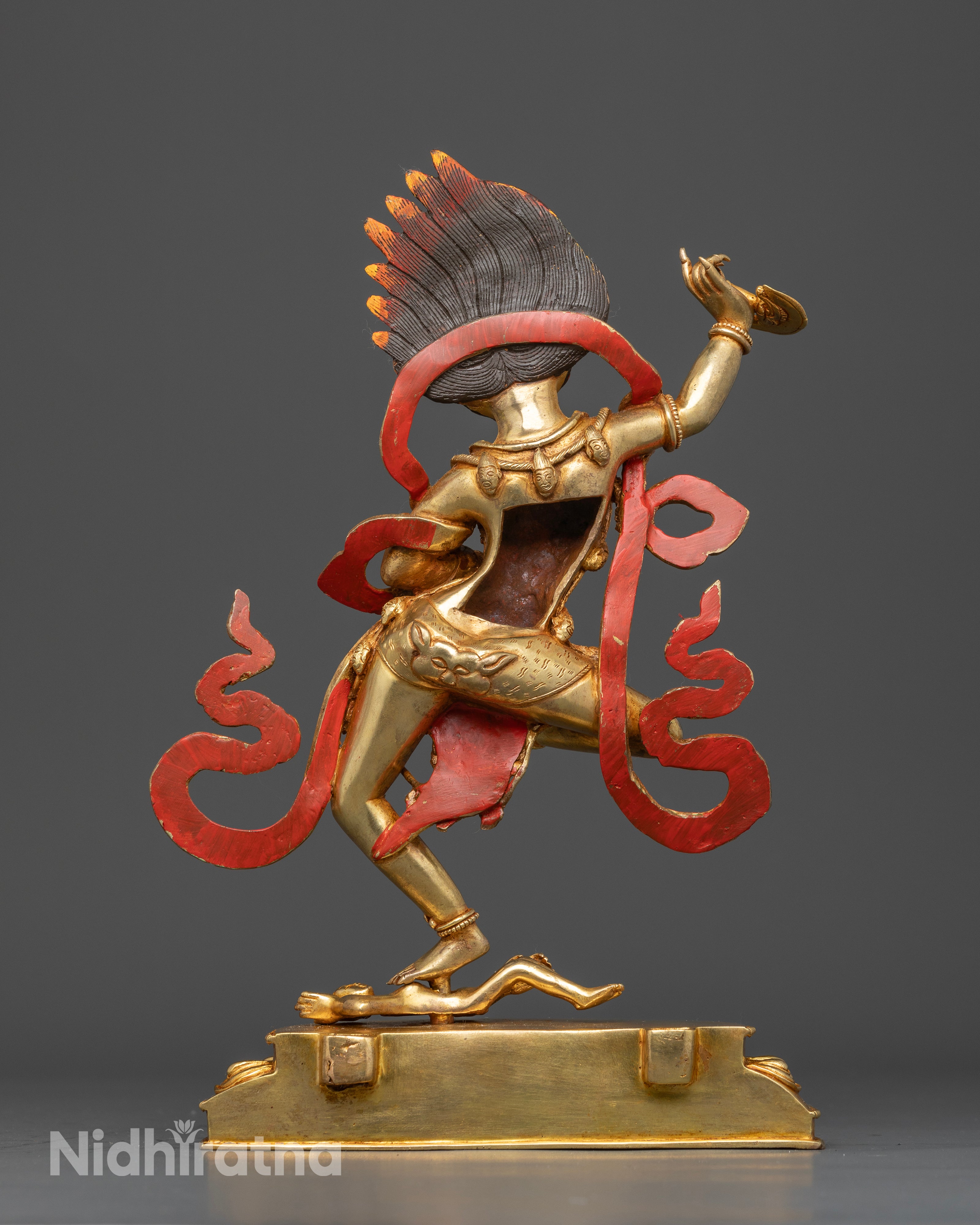 The Lion-Faced Guardian | Simha Mukha in Divine Majesty