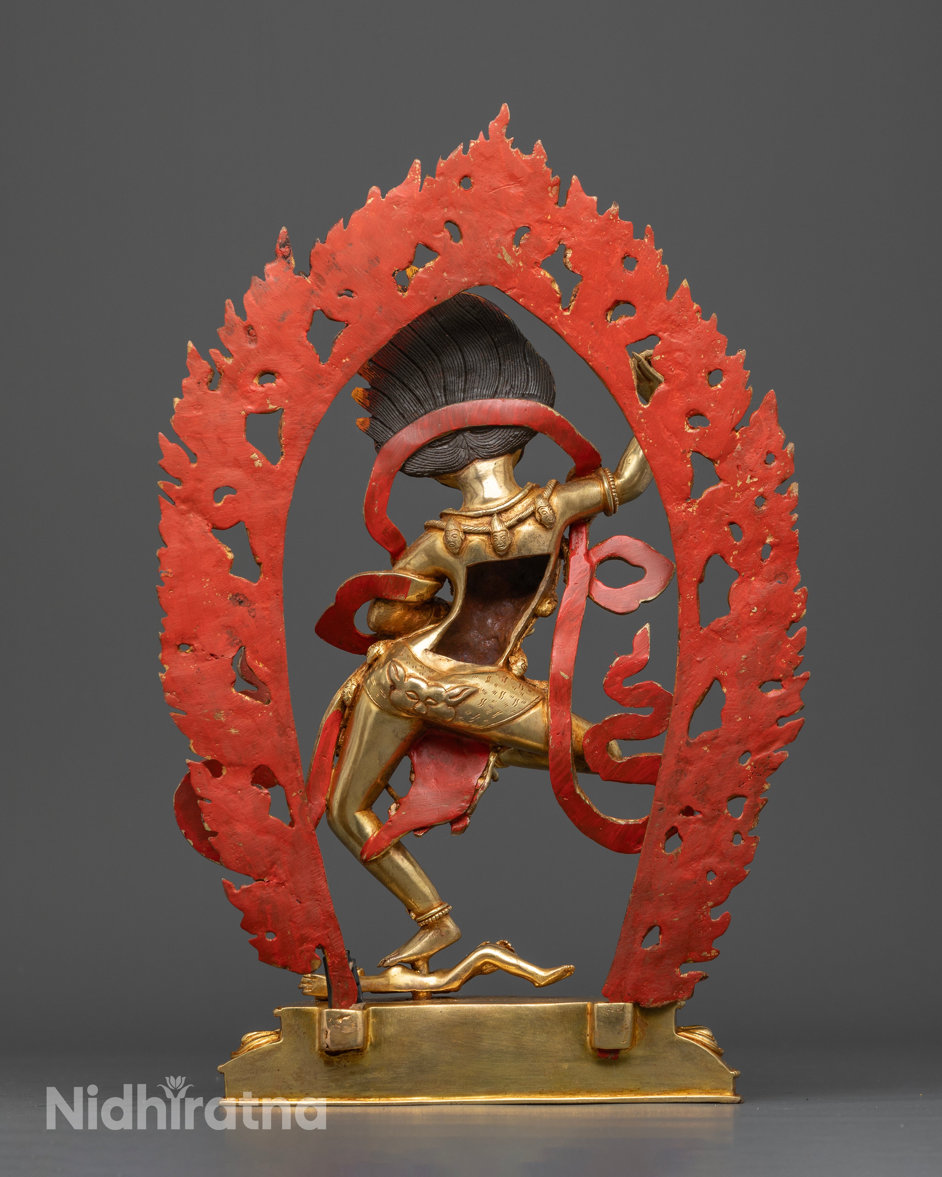 The Lion-Faced Guardian | Simha Mukha in Divine Majesty