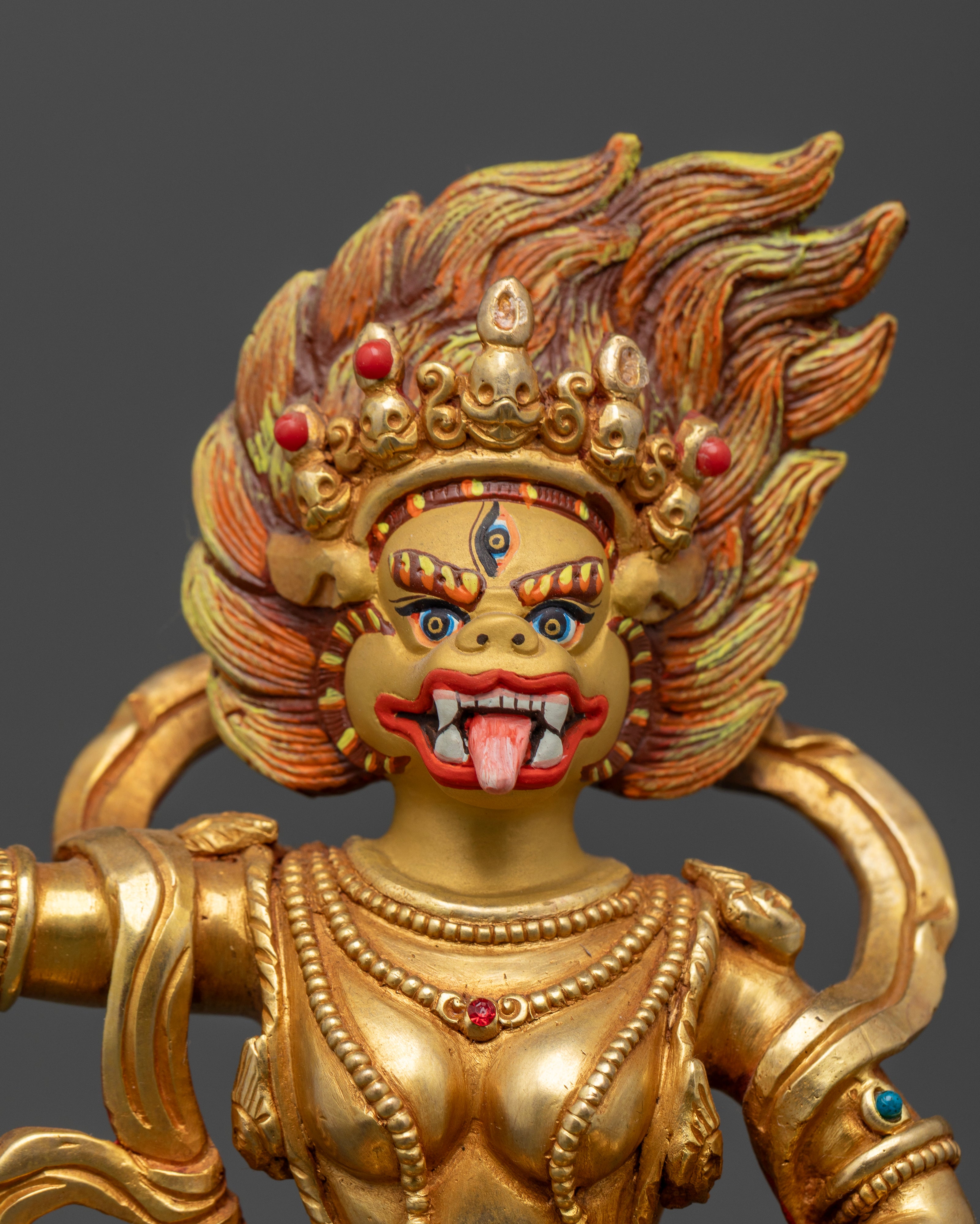Simhamukha Statue | Powerful Symbol of Protection