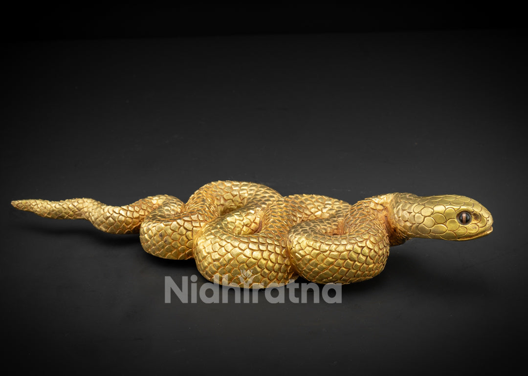 Sacred Snake Statue | Handcrafted Serpent Sculpture