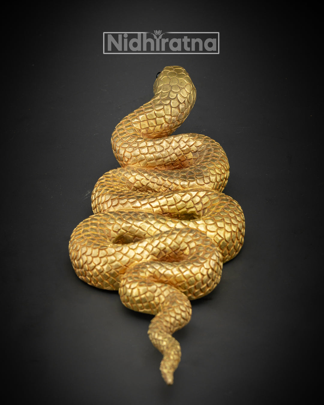 Sacred Snake Statue | Handcrafted Serpent Sculpture