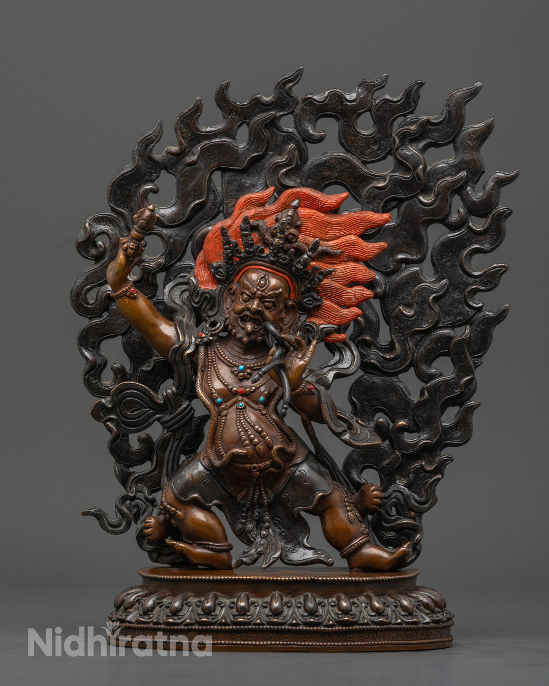 Sacred Vajrapani Statue | Tibetan Buddha for Fearlessness
