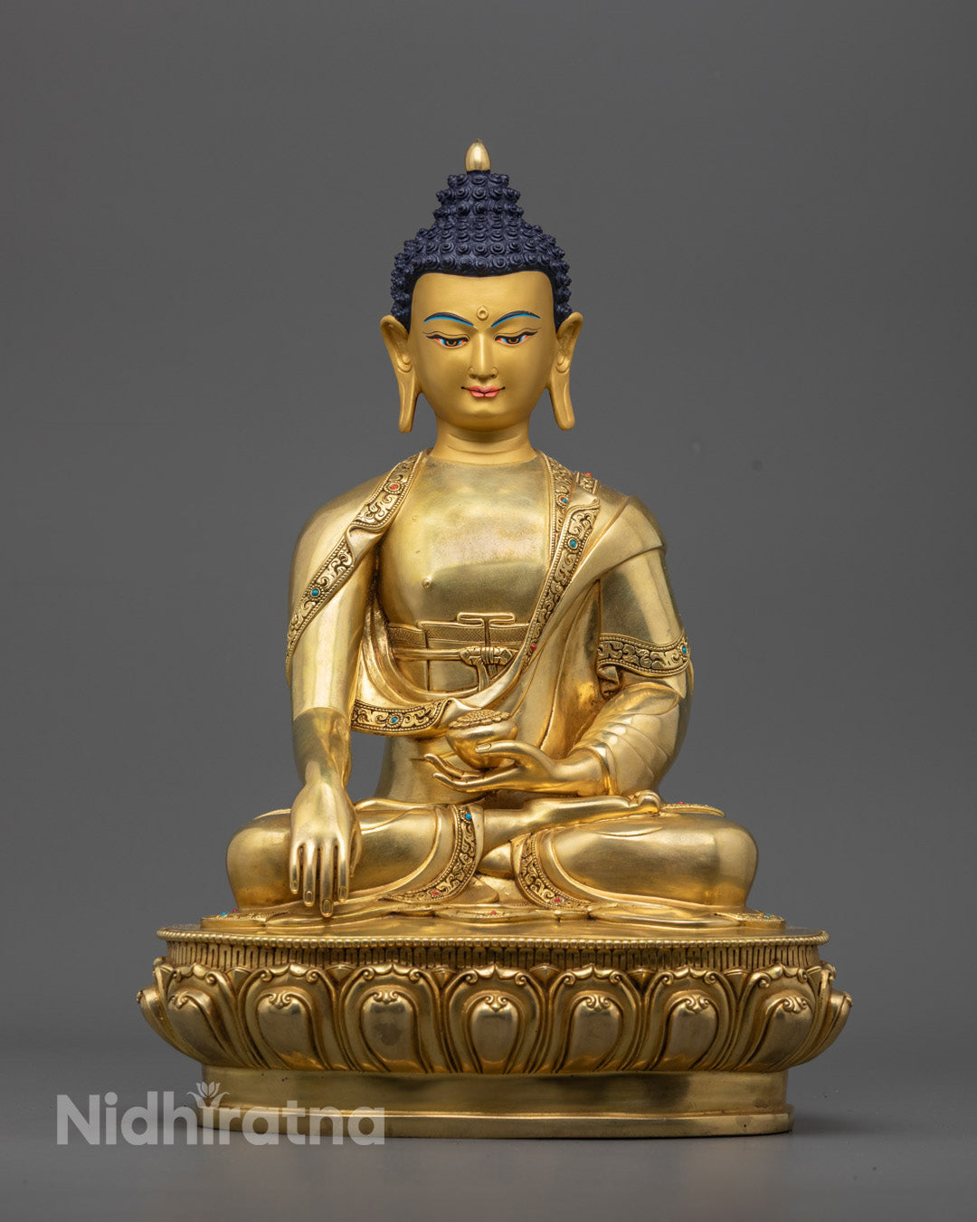 Authentic Shakyamuni Buddha Statue | Handmade Buddhist Art Décor