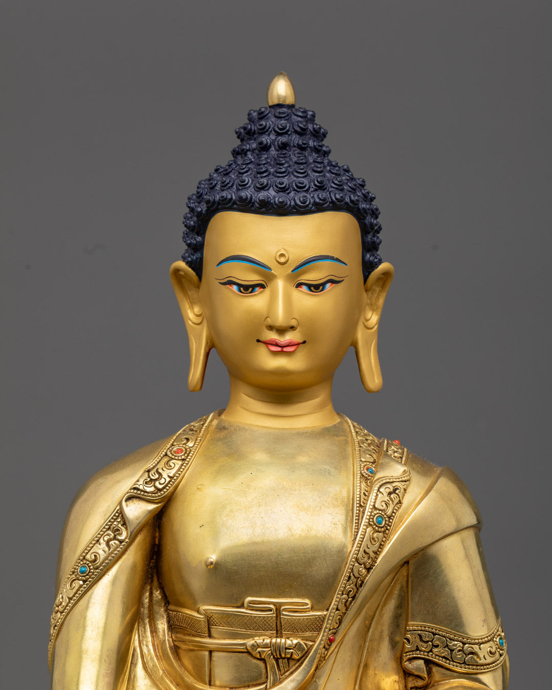 Authentic Shakyamuni Buddha Statue | Handmade Buddhist Art Décor