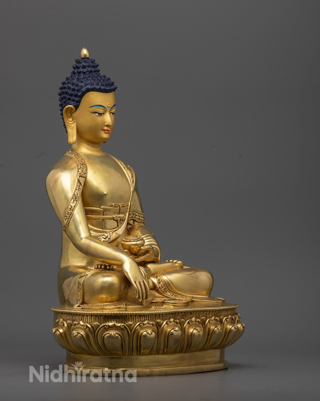 Authentic Shakyamuni Buddha Statue | Handmade Buddhist Art Décor