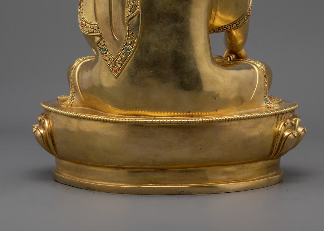 Authentic Shakyamuni Buddha Statue | Handmade Buddhist Art Décor