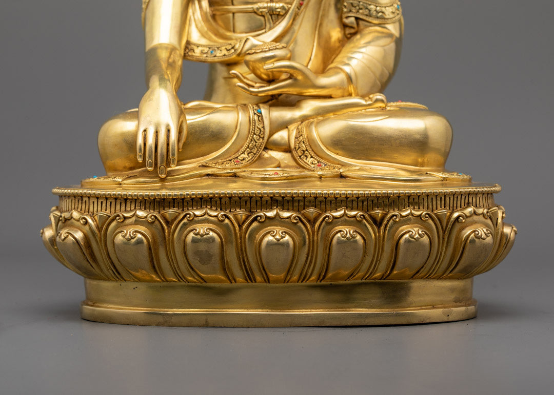 Authentic Shakyamuni Buddha Statue | Handmade Buddhist Art Décor